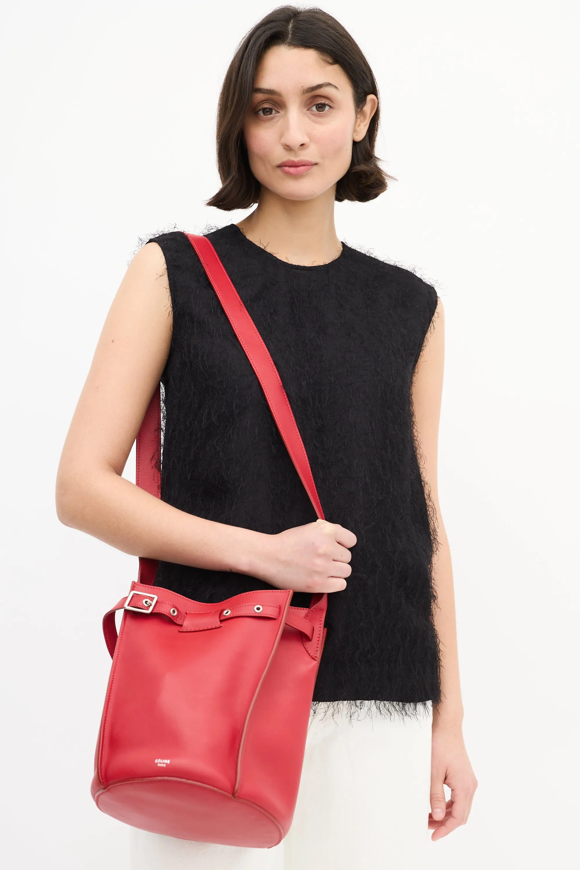 2017 Leather Big Bucket Bag sold by VSP Consignment product image thumbnail 2