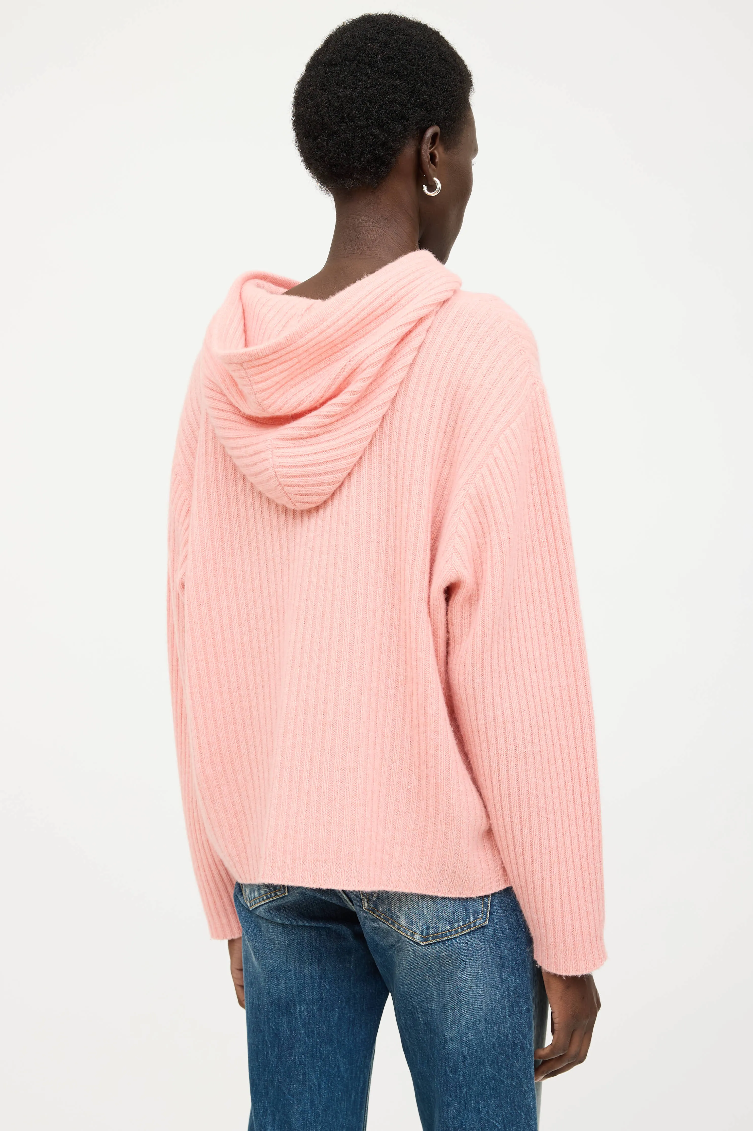 Cashmere Ribbed Hoodie sold by VSP Consignment product image thumbnail 4