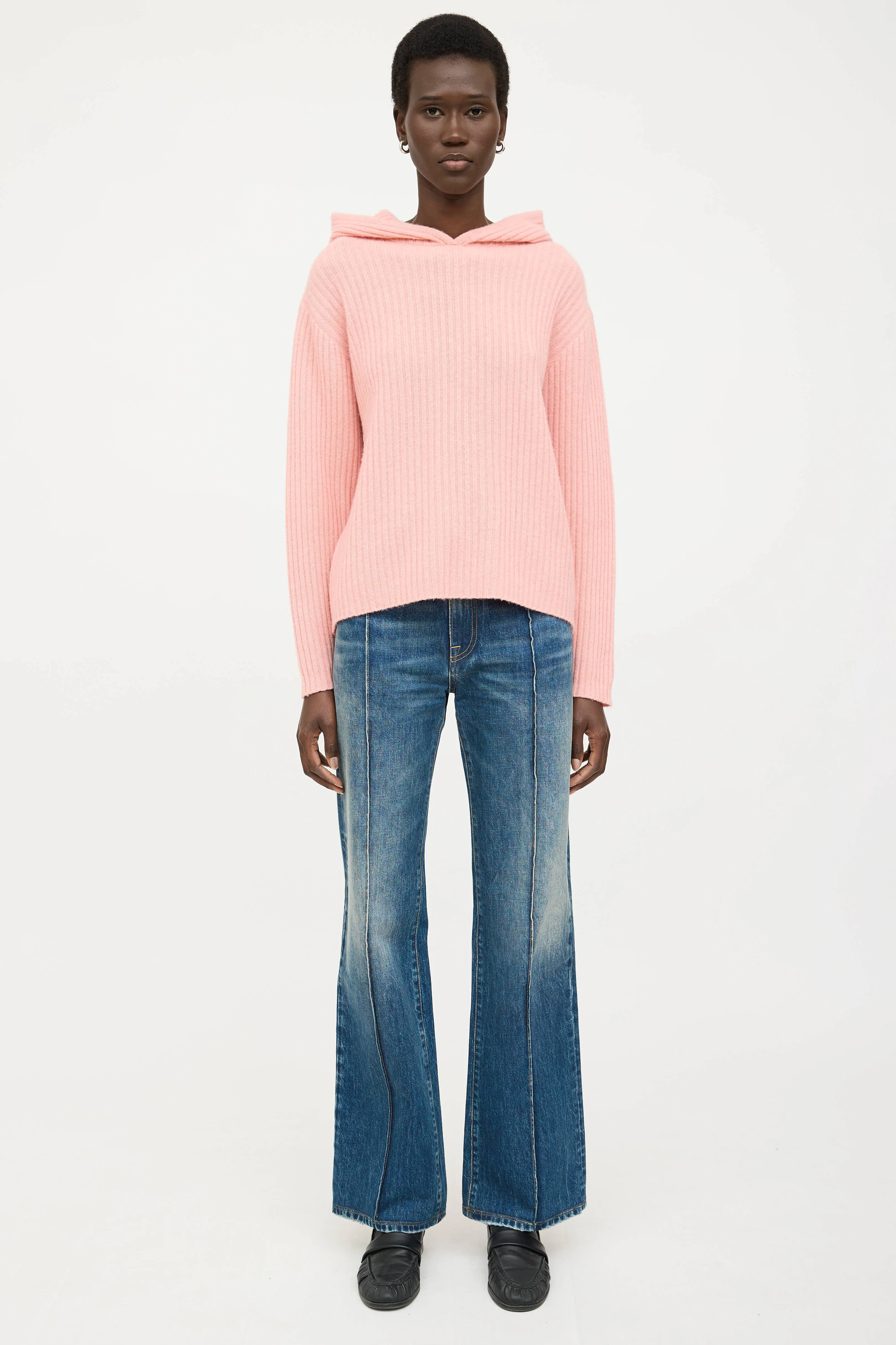 Cashmere Ribbed Hoodie sold by VSP Consignment product image thumbnail 2