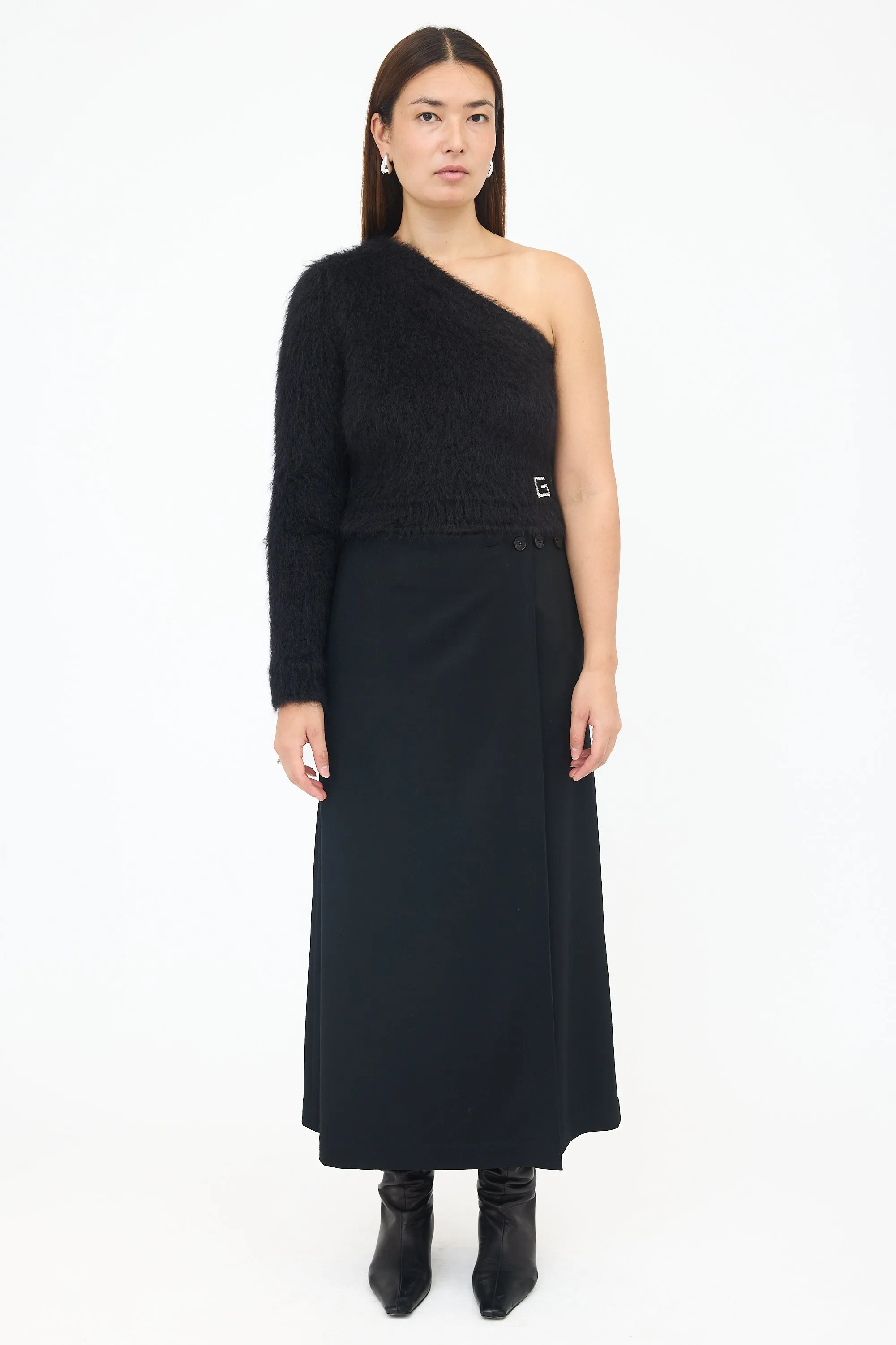 FW 2023 Mohair One Shoulder Sweater sold by VSP Consignment product image thumbnail 2