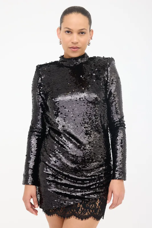 Sequin Mini Dress sold by VSP Consignment