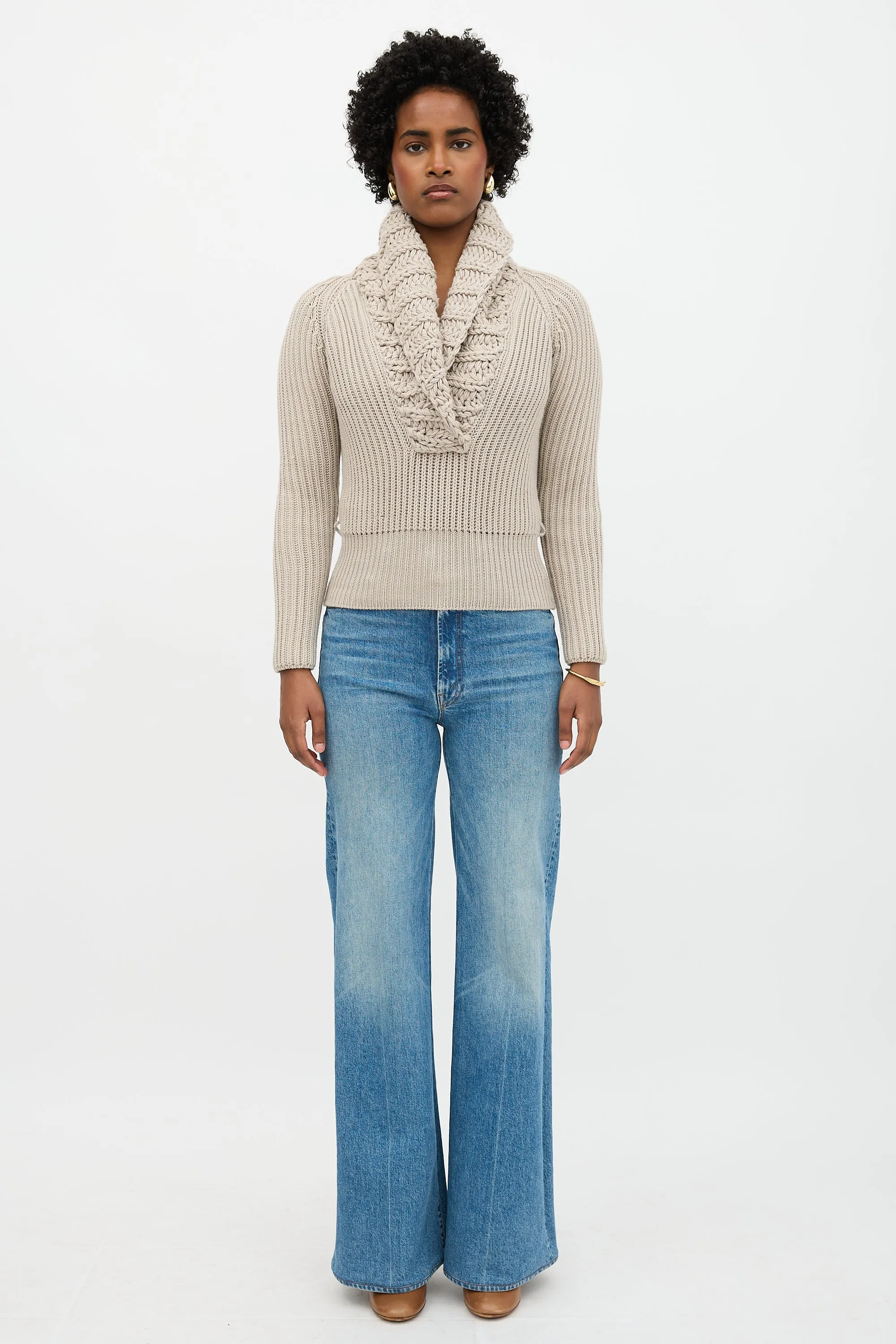 Wool Shawl Sweater sold by VSP Consignment product image thumbnail 2