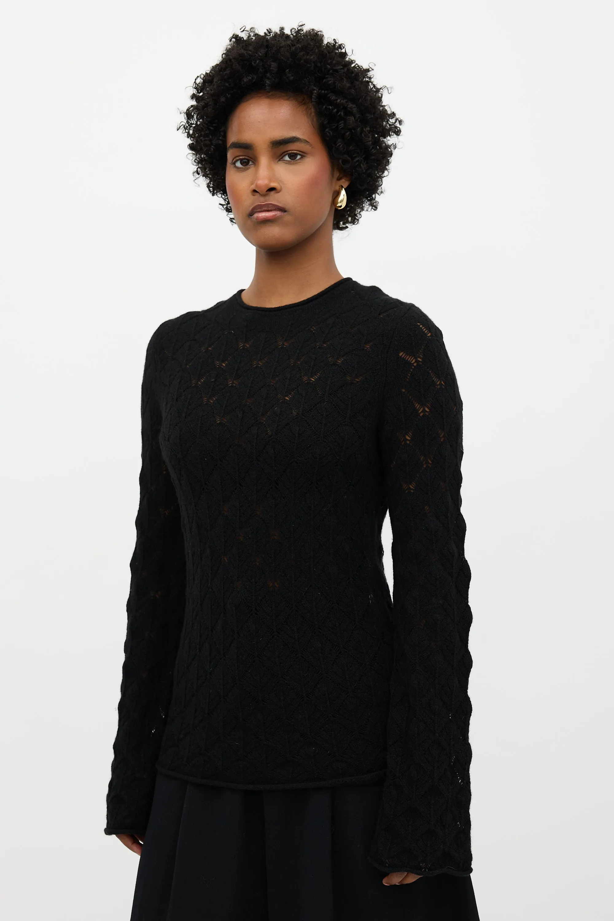 Patterned Knit Sweater sold by VSP Consignment product image thumbnail 3