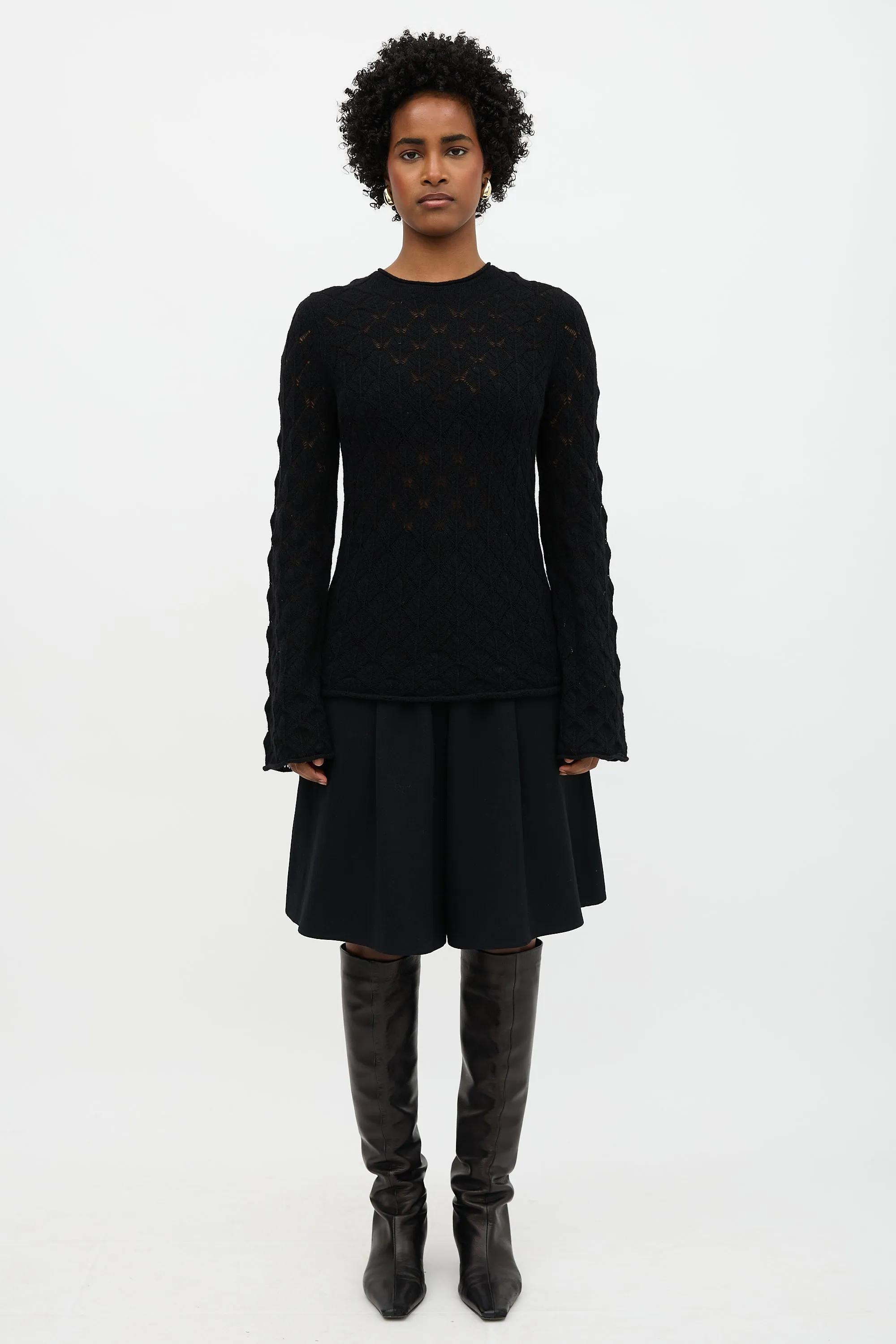 Patterned Knit Sweater sold by VSP Consignment product image thumbnail 2