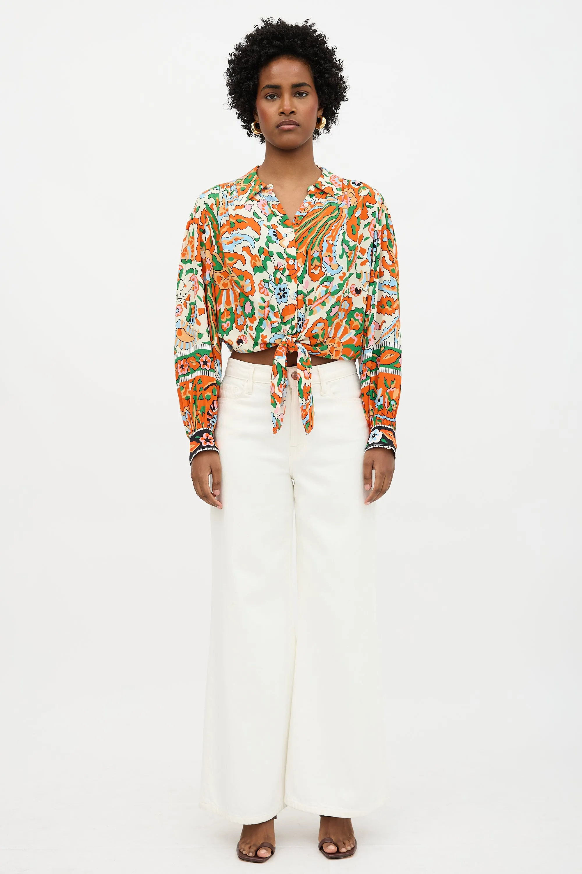 Floral Martha Blouse sold by VSP Consignment product image thumbnail 2