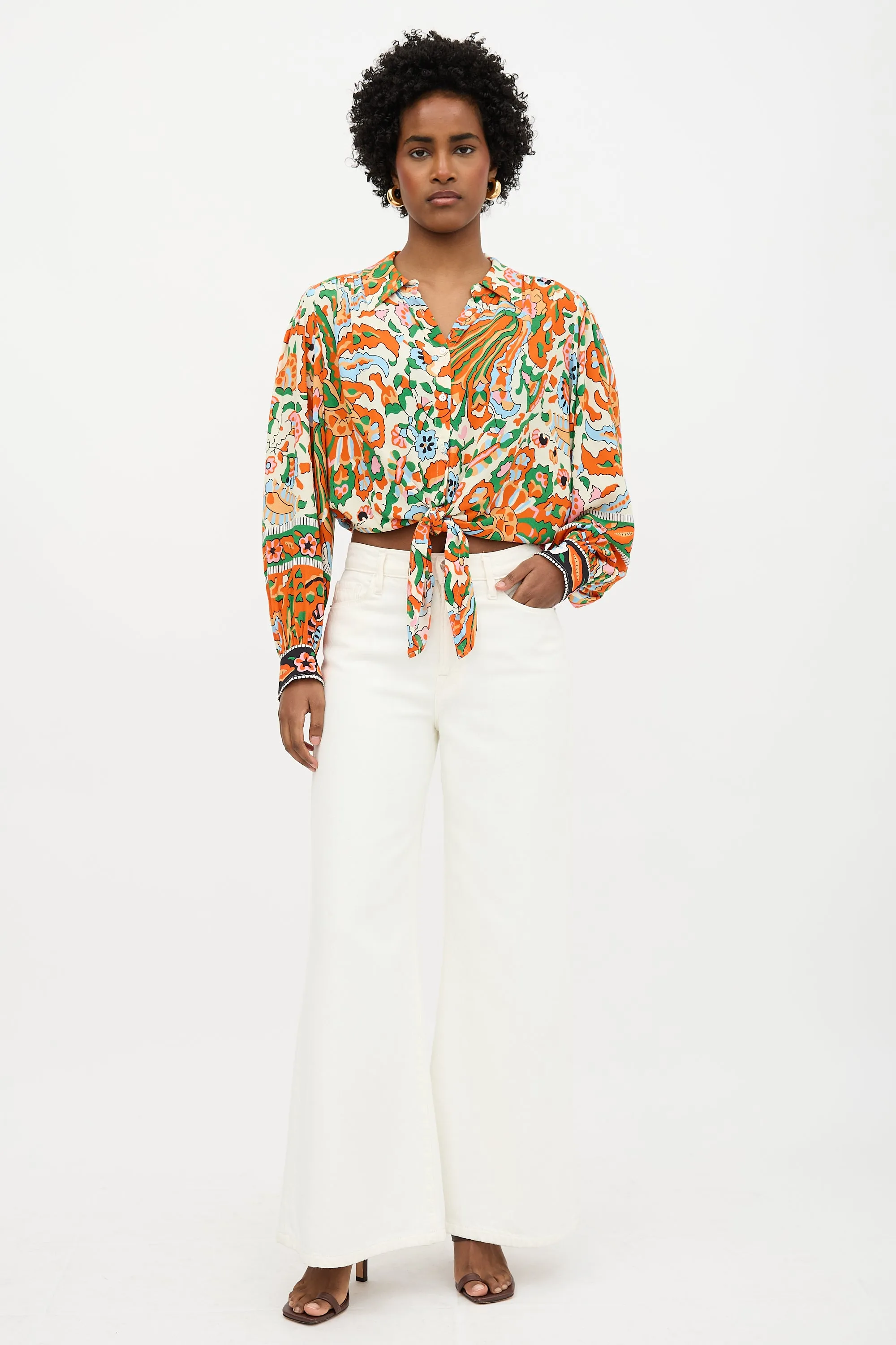 Floral Martha Blouse sold by VSP Consignment product image thumbnail 5