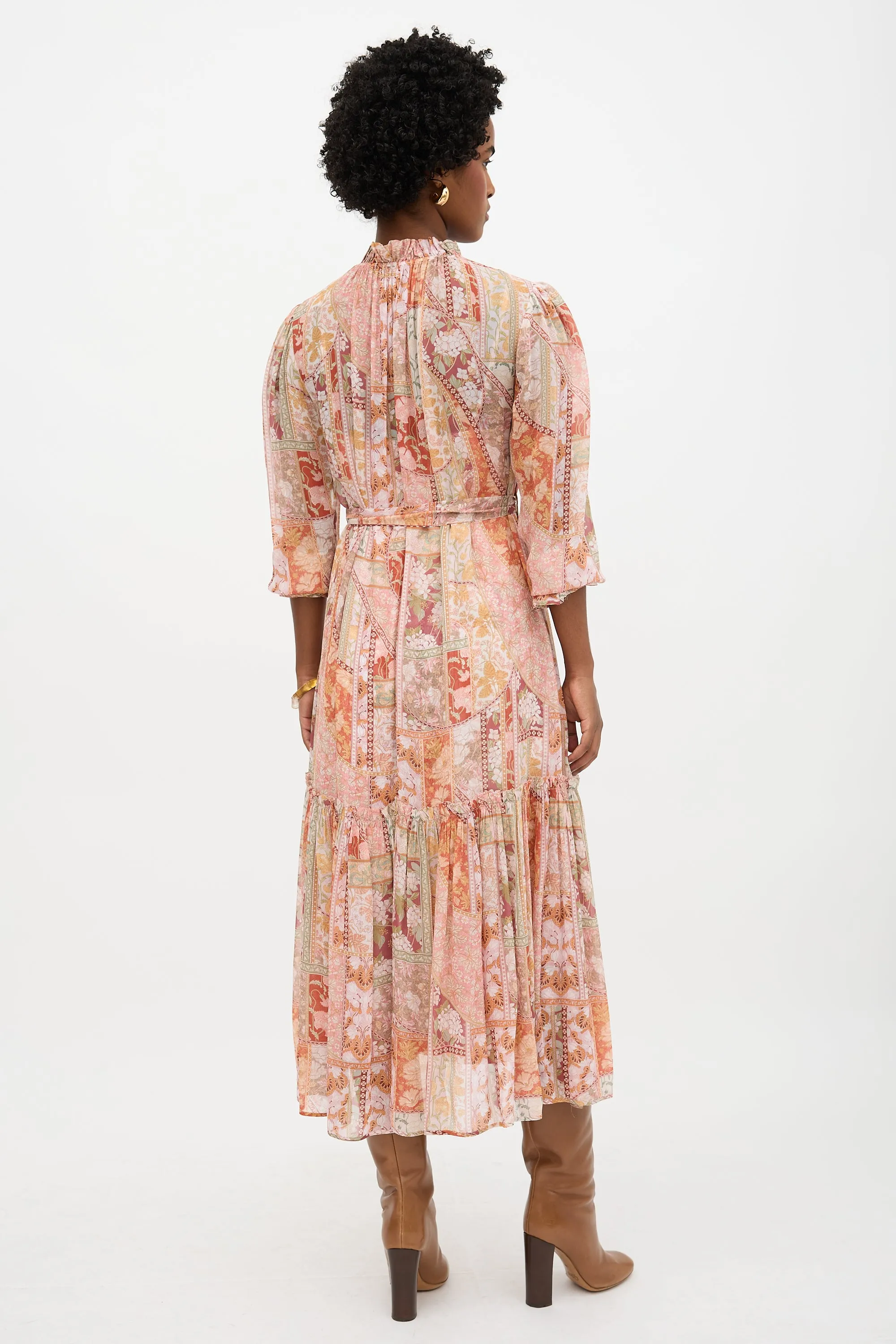 Floral Kaleidoscope Tubular Dress sold by VSP Consignment product image thumbnail 4