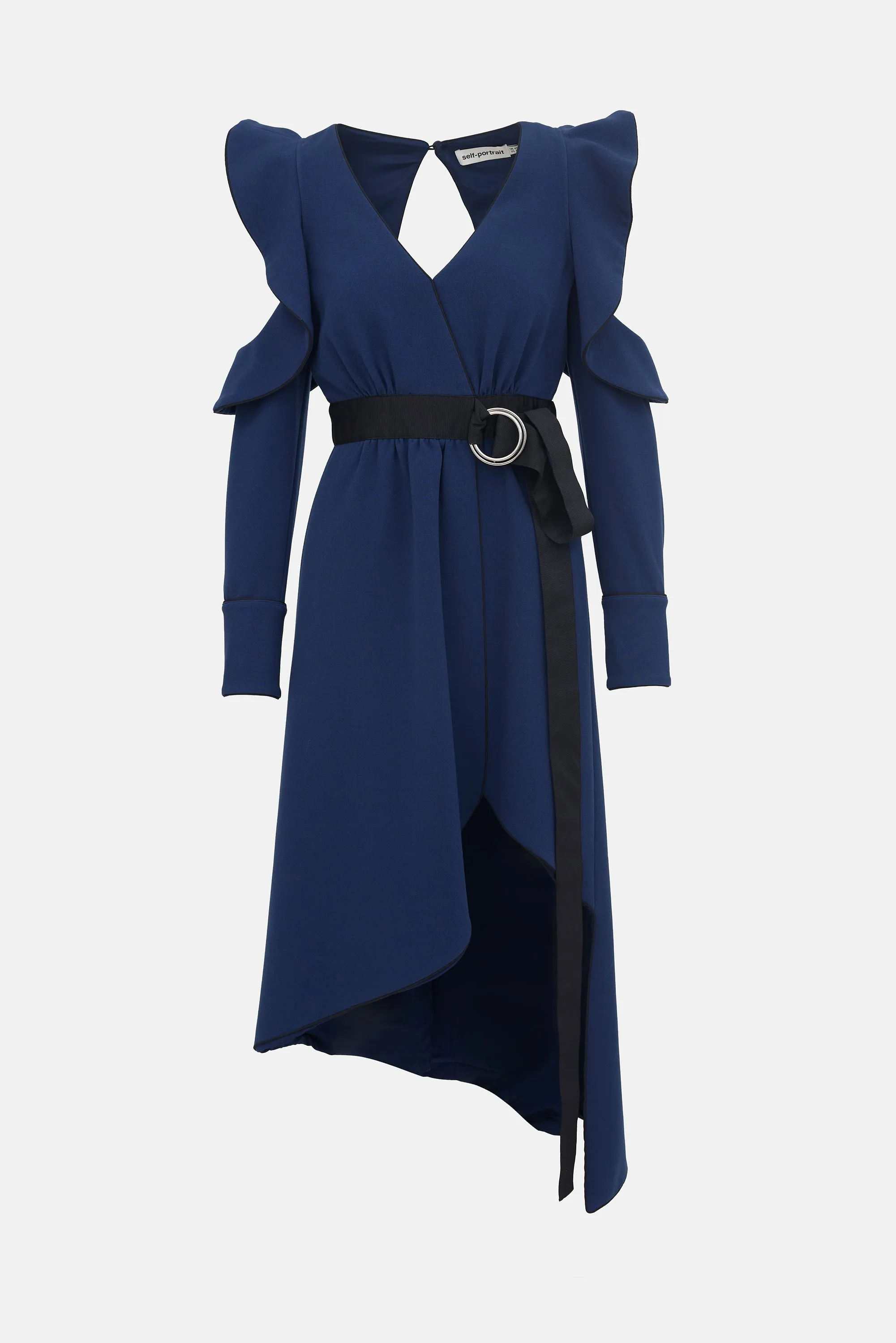 Asymmetrical Cold Shoulder Dress sold by VSP Consignment