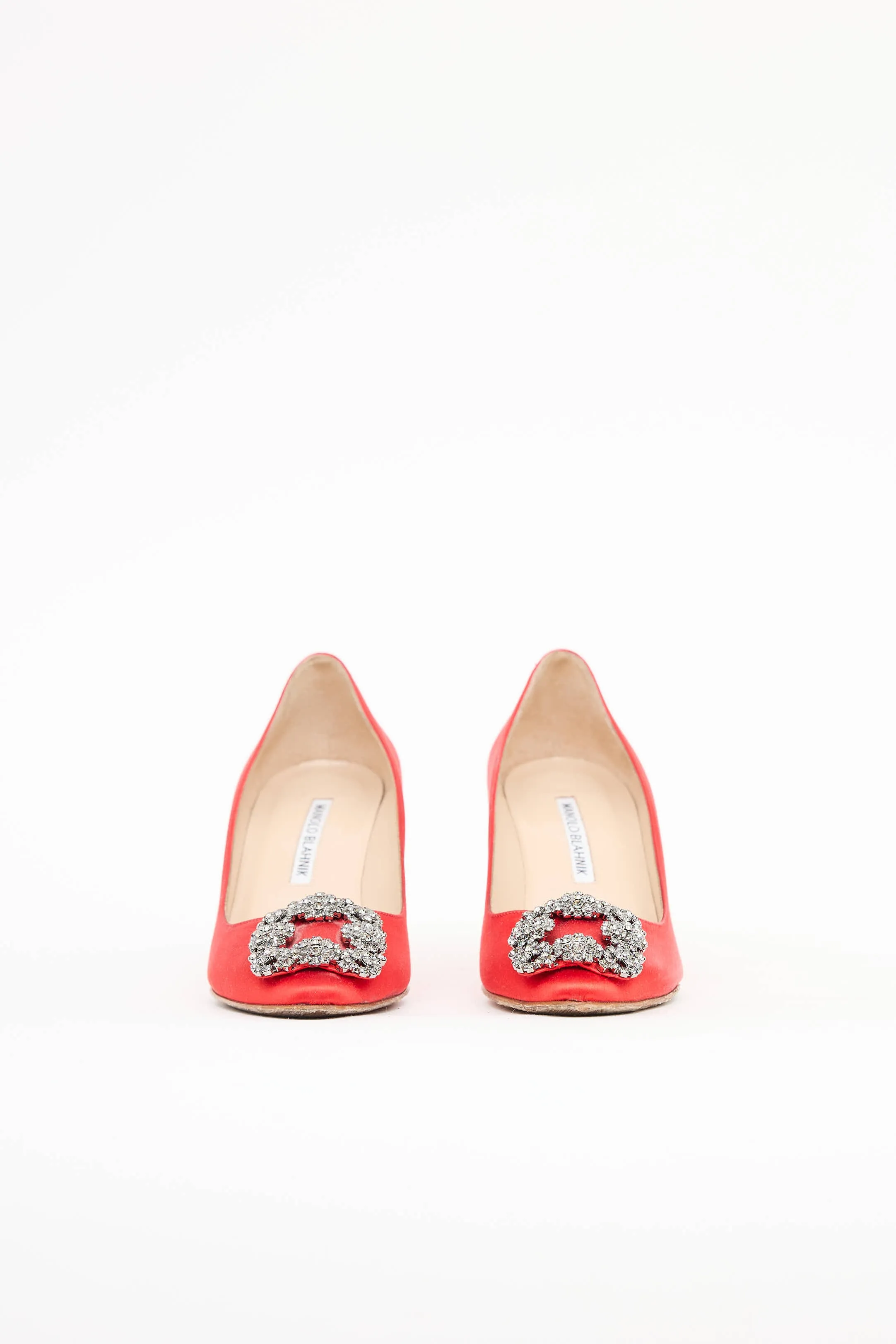 Satin Hangisi Pump sold by VSP Consignment product image thumbnail 3