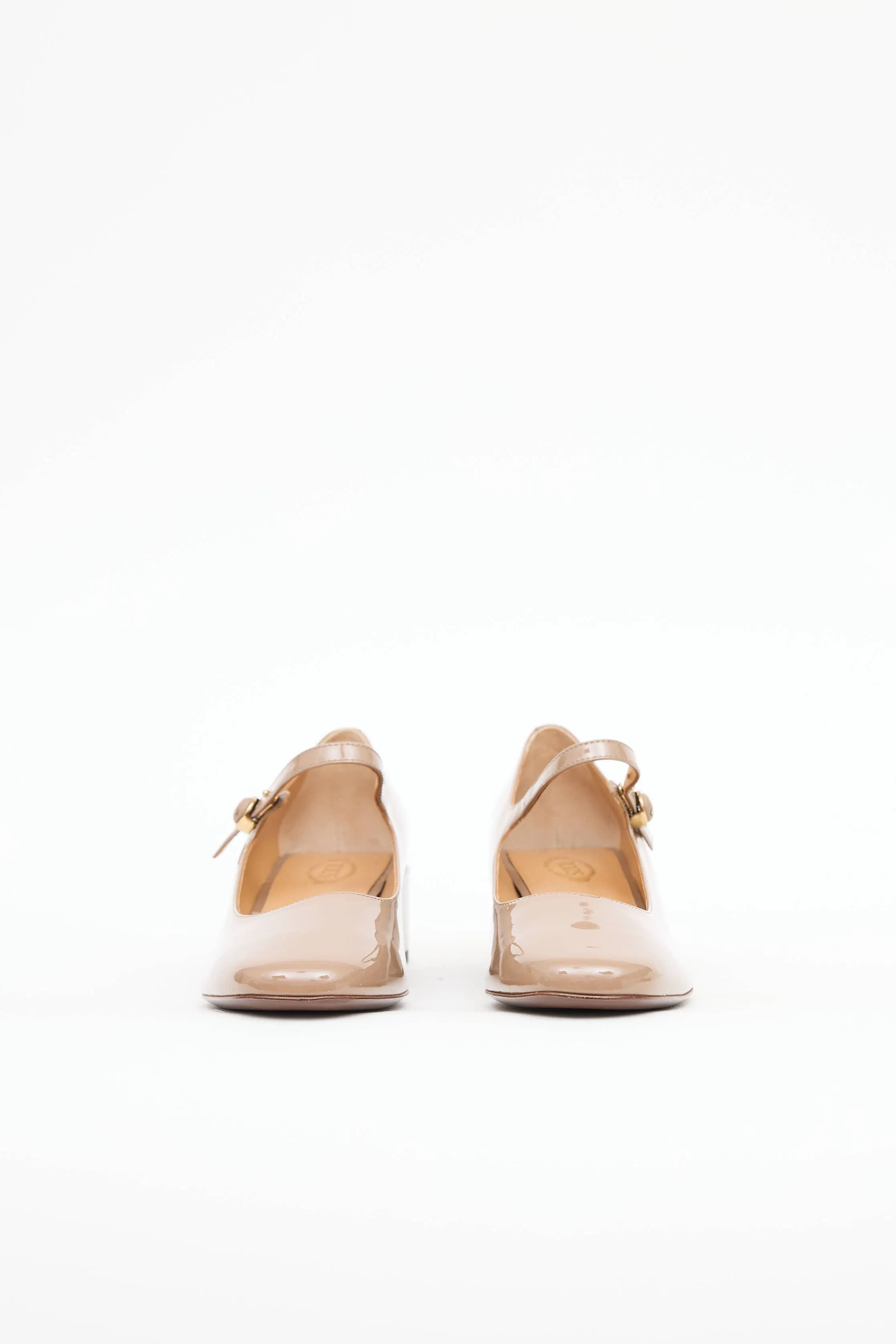 Patent Mary Jane Pump sold by VSP Consignment product image thumbnail 3