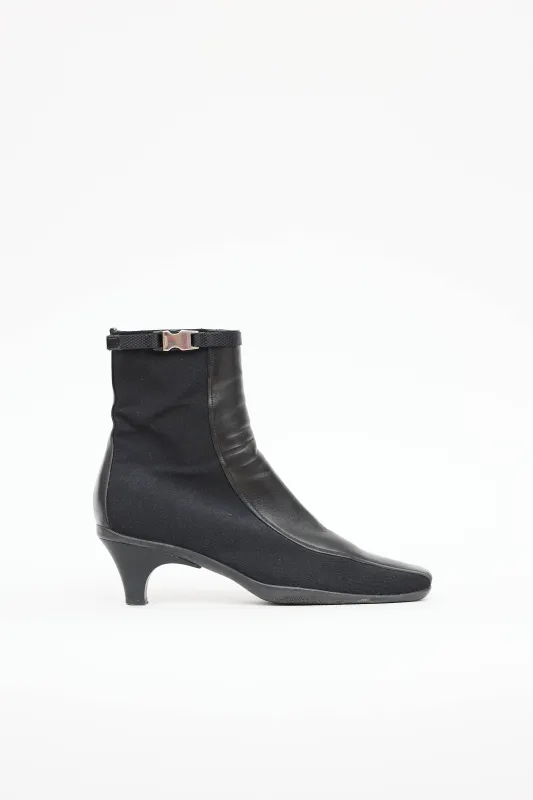 Sport Leather Panel Ankle Boot sold by VSP Consignment