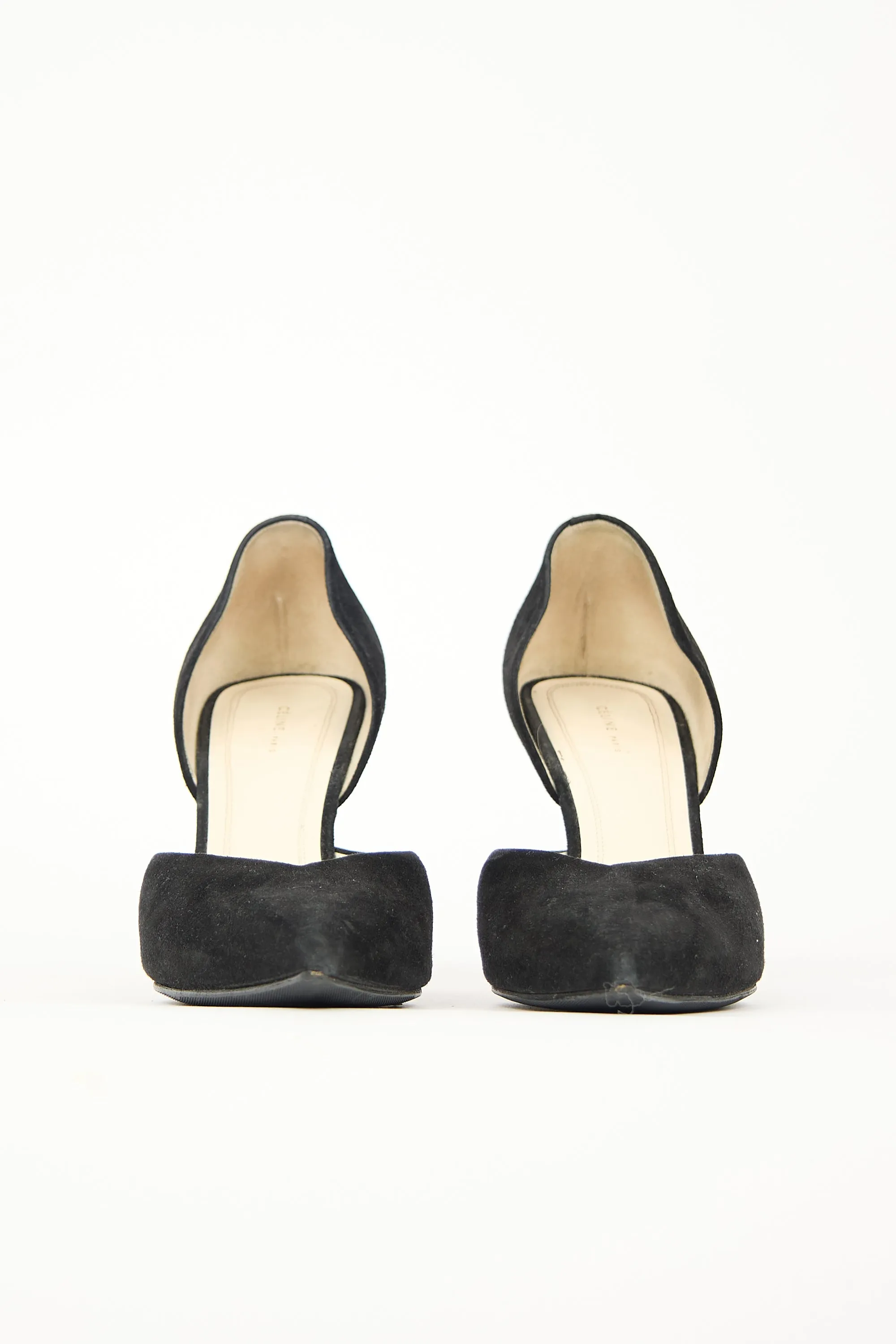 Suede D'Orsay Pump sold by VSP Consignment product image thumbnail 3