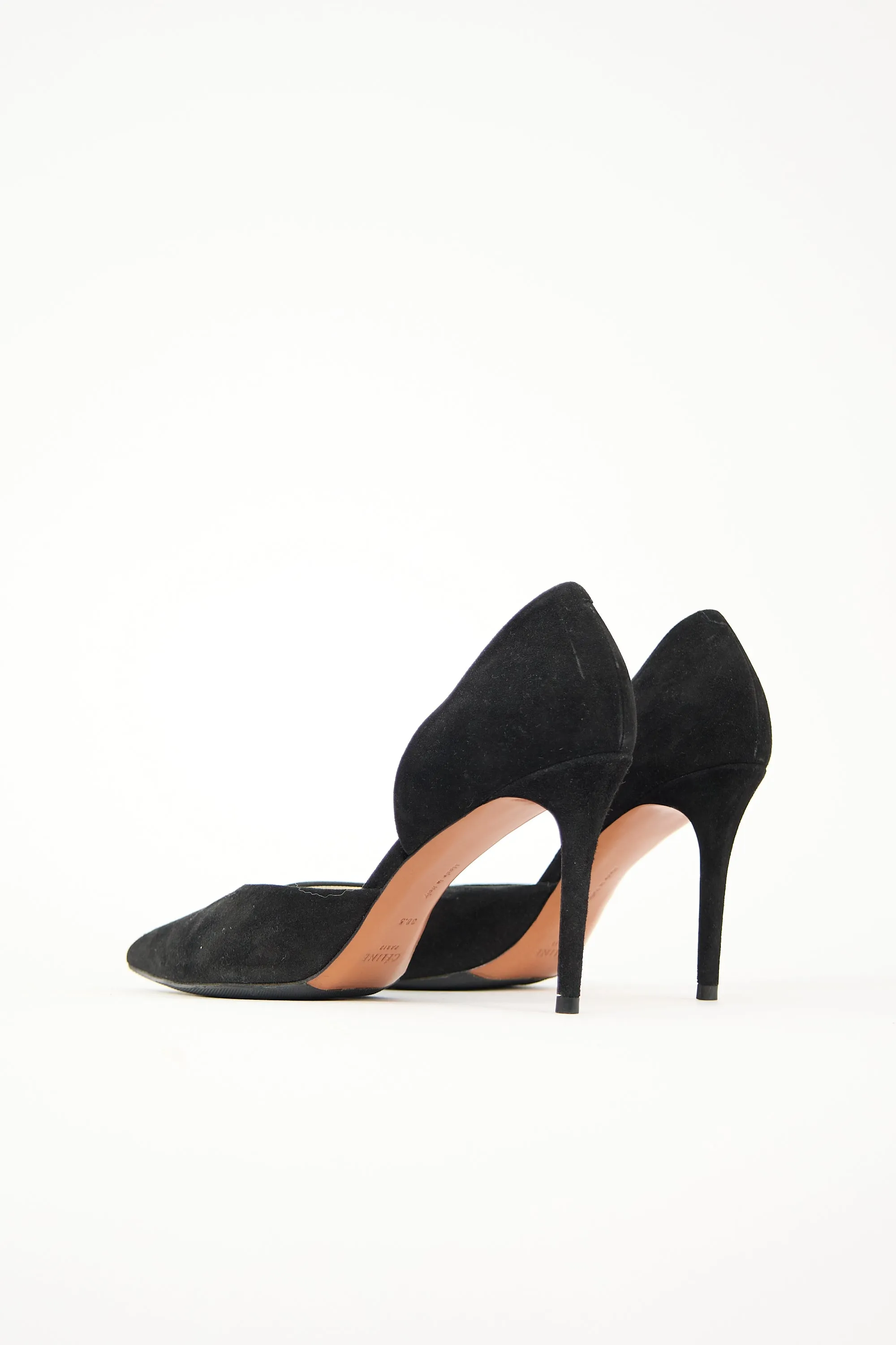 Suede D'Orsay Pump sold by VSP Consignment product image thumbnail 4