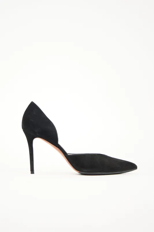 Suede D'Orsay Pump sold by VSP Consignment