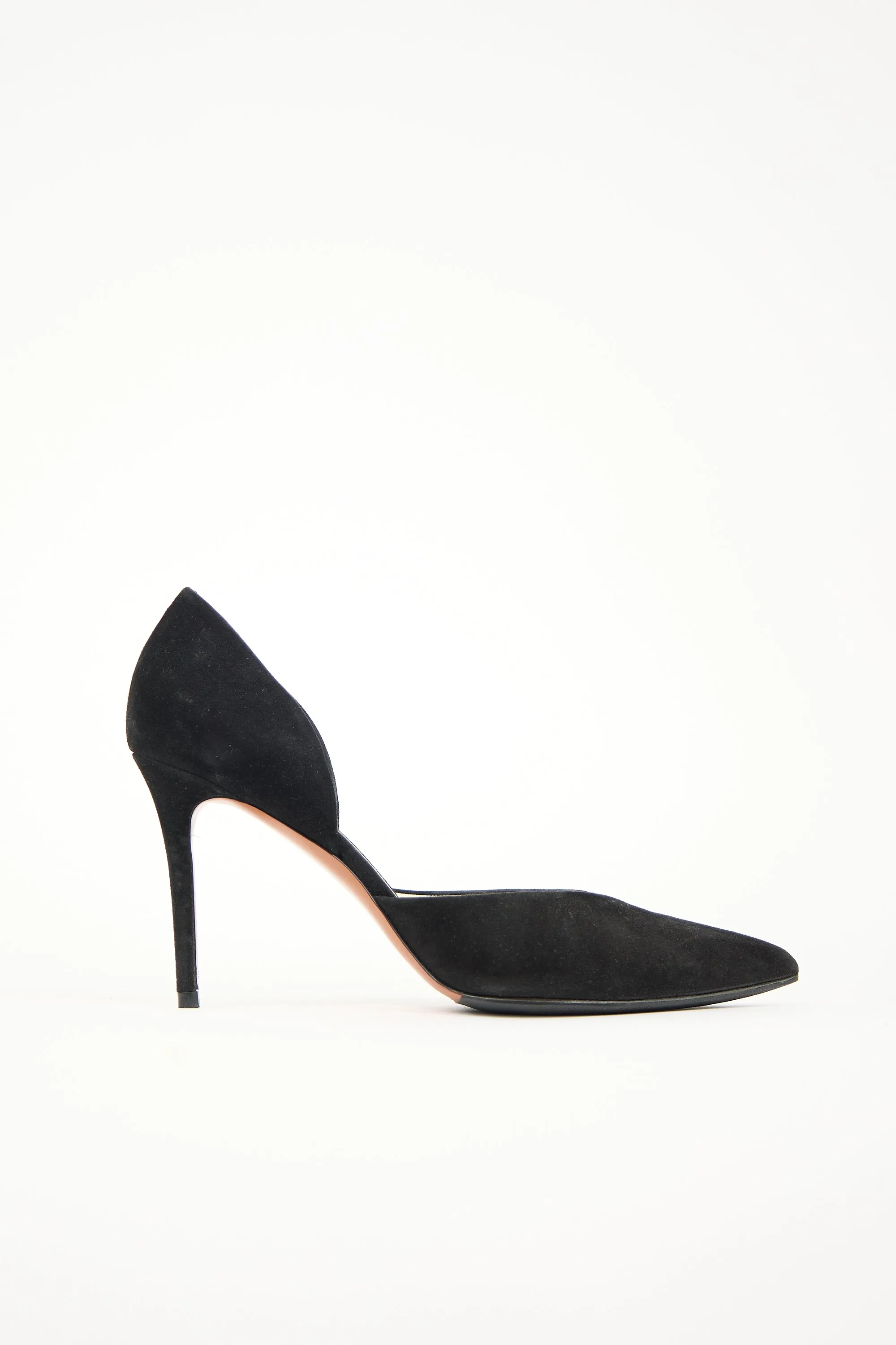 Suede D'Orsay Pump sold by VSP Consignment
