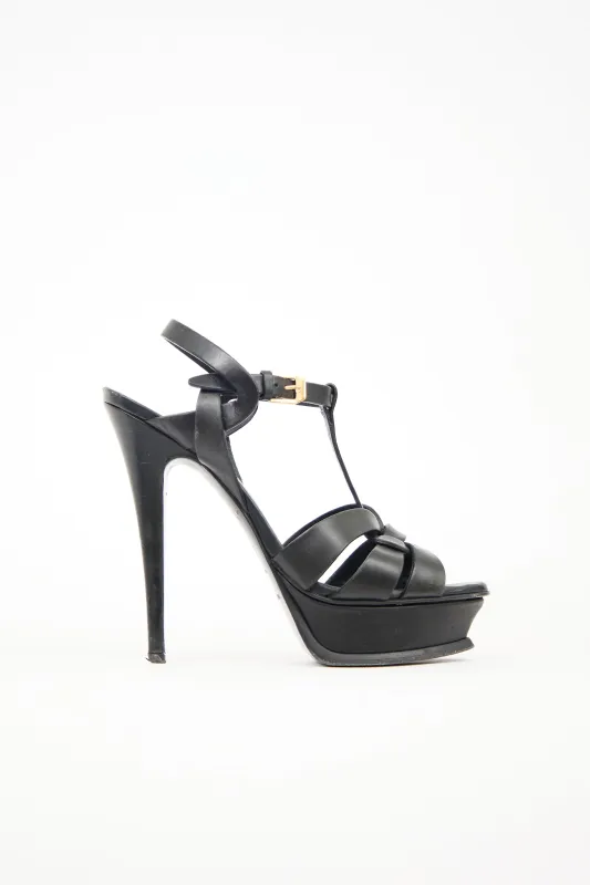 Leather Tribute Heel sold by VSP Consignment