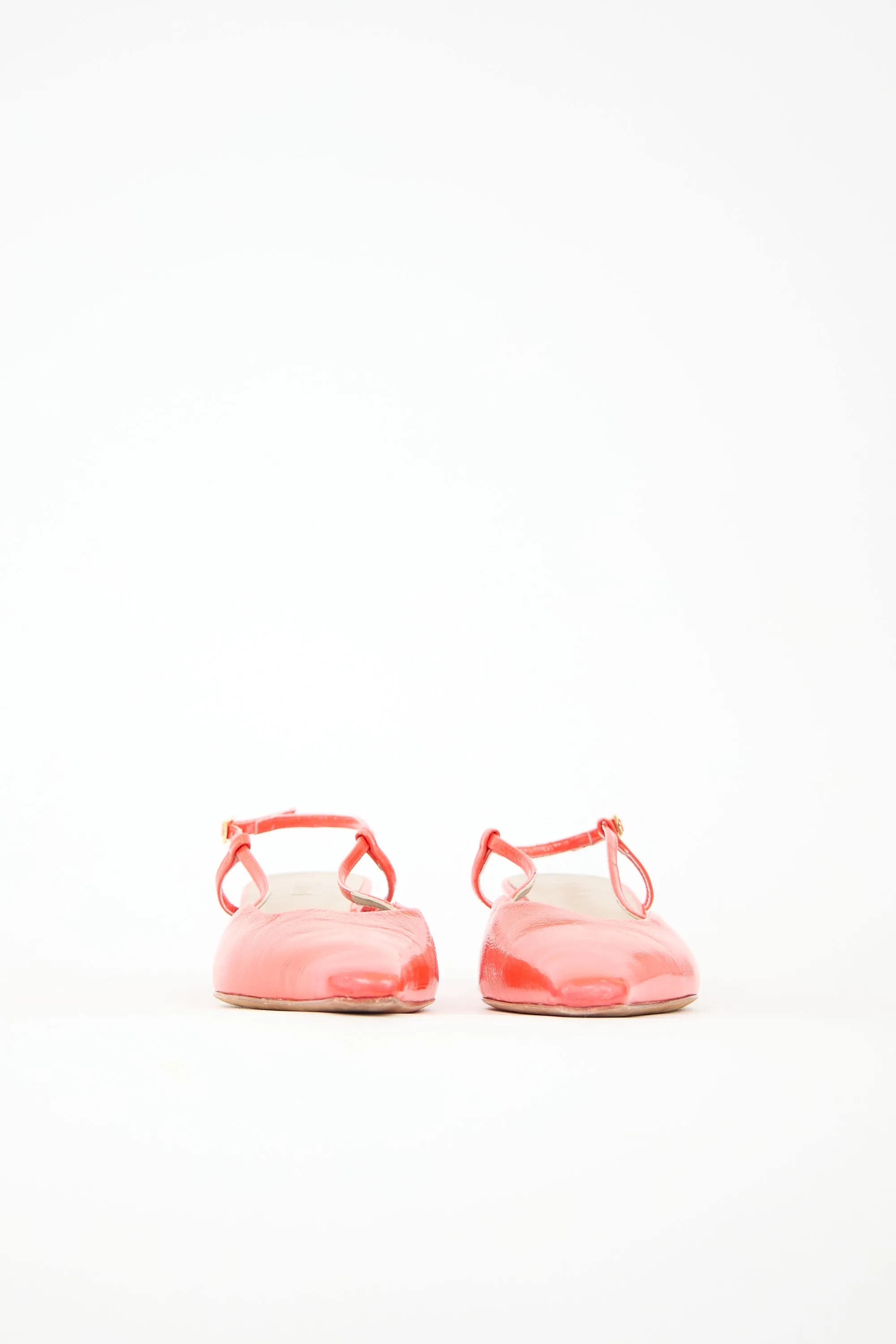 Patent Oscar Slingback Pump sold by VSP Consignment product image thumbnail 3