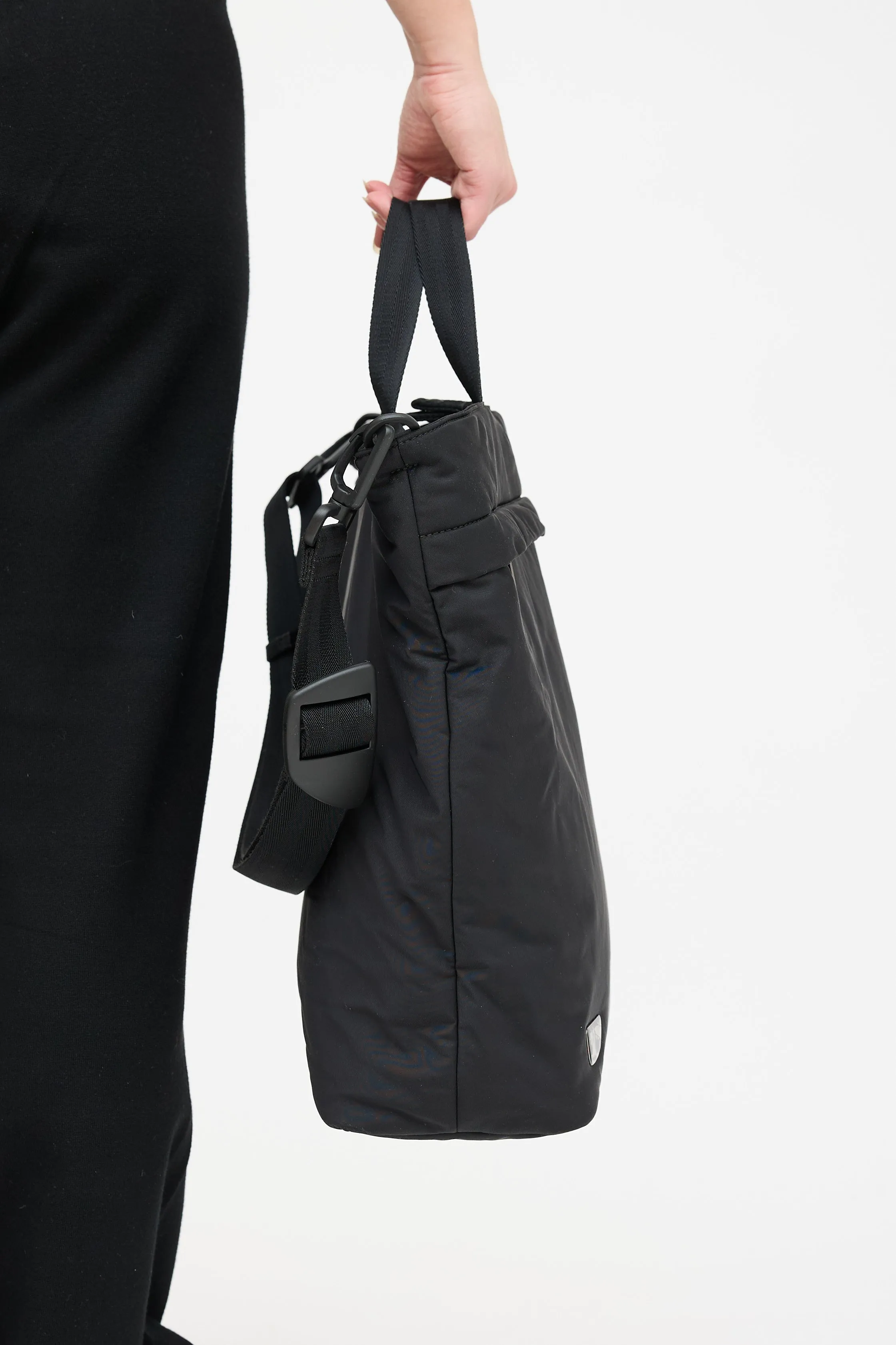 Padded Nylon Shield Tote Bag sold by VSP Consignment product image thumbnail 5