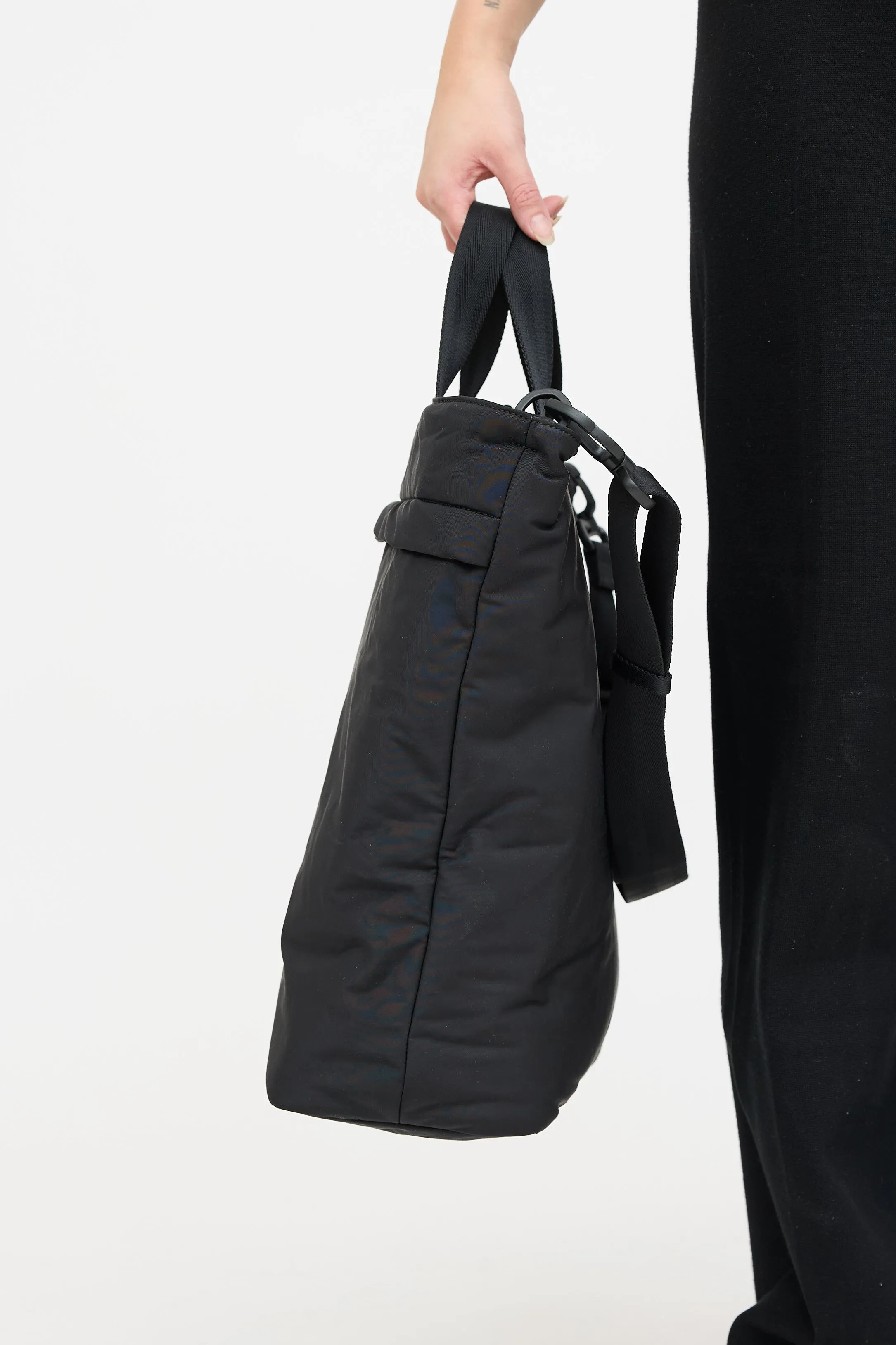 Padded Nylon Shield Tote Bag sold by VSP Consignment product image thumbnail 3