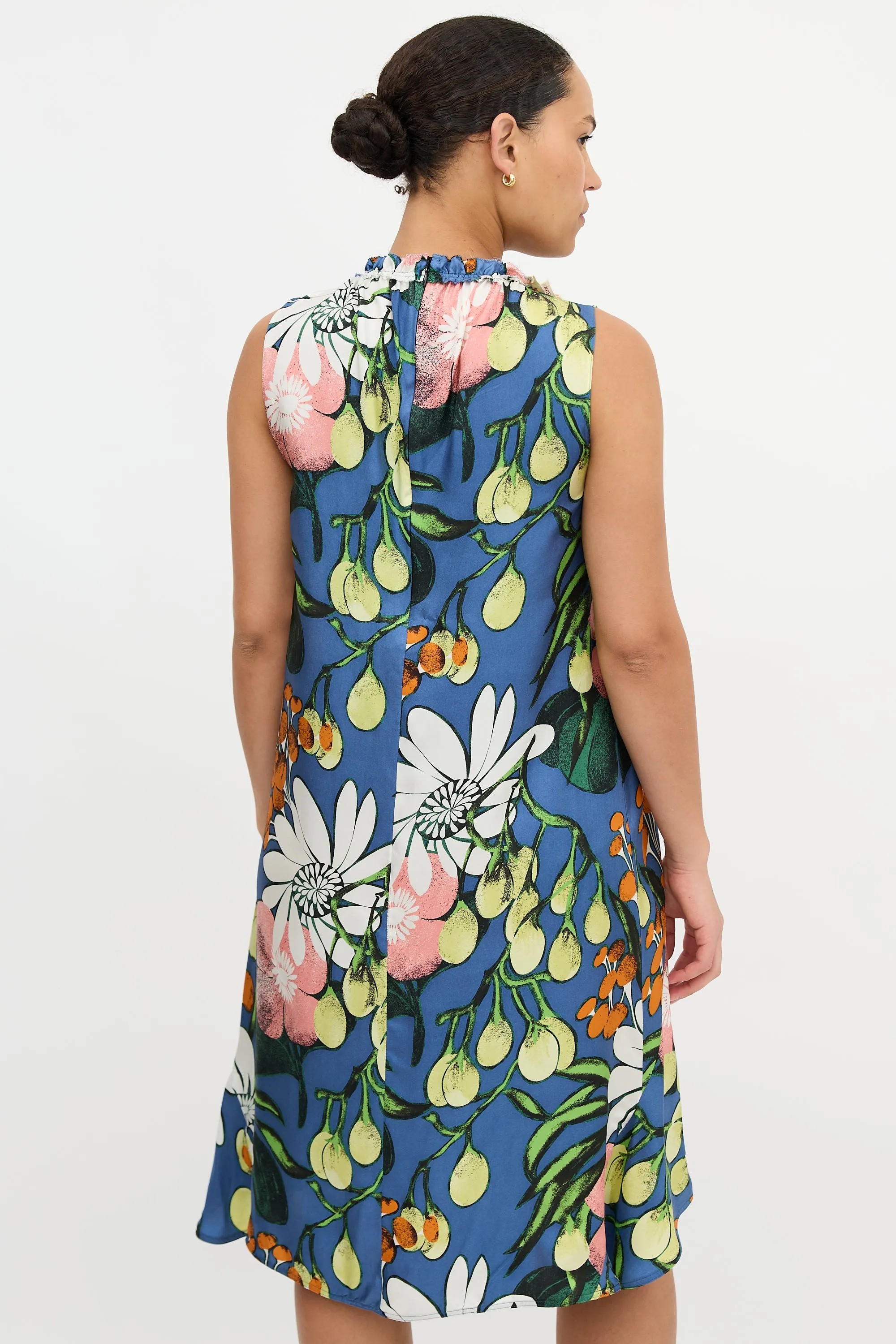 Silk Floral Dress sold by VSP Consignment product image thumbnail 4