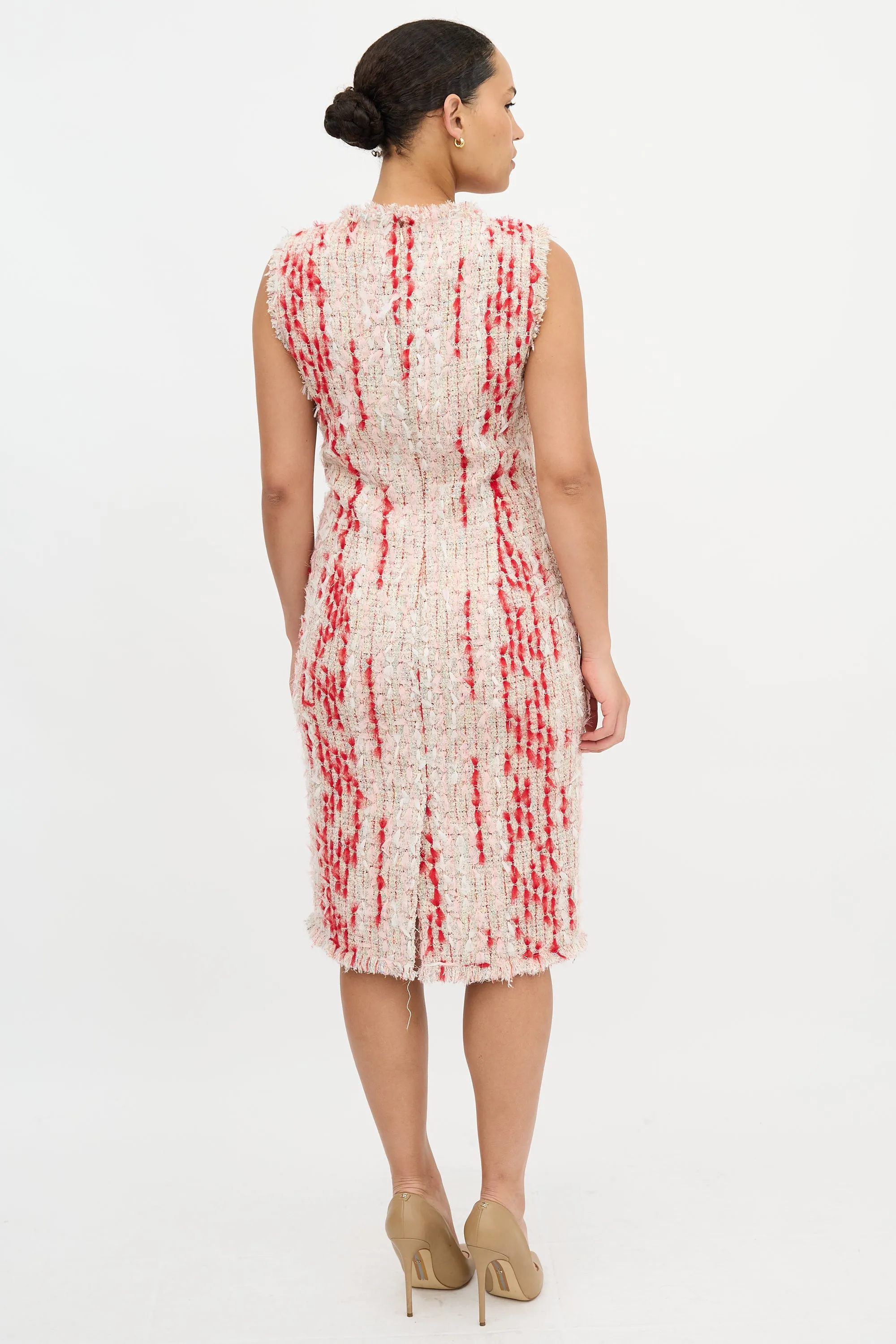 Frayed Tweed Dress sold by VSP Consignment product image thumbnail 4