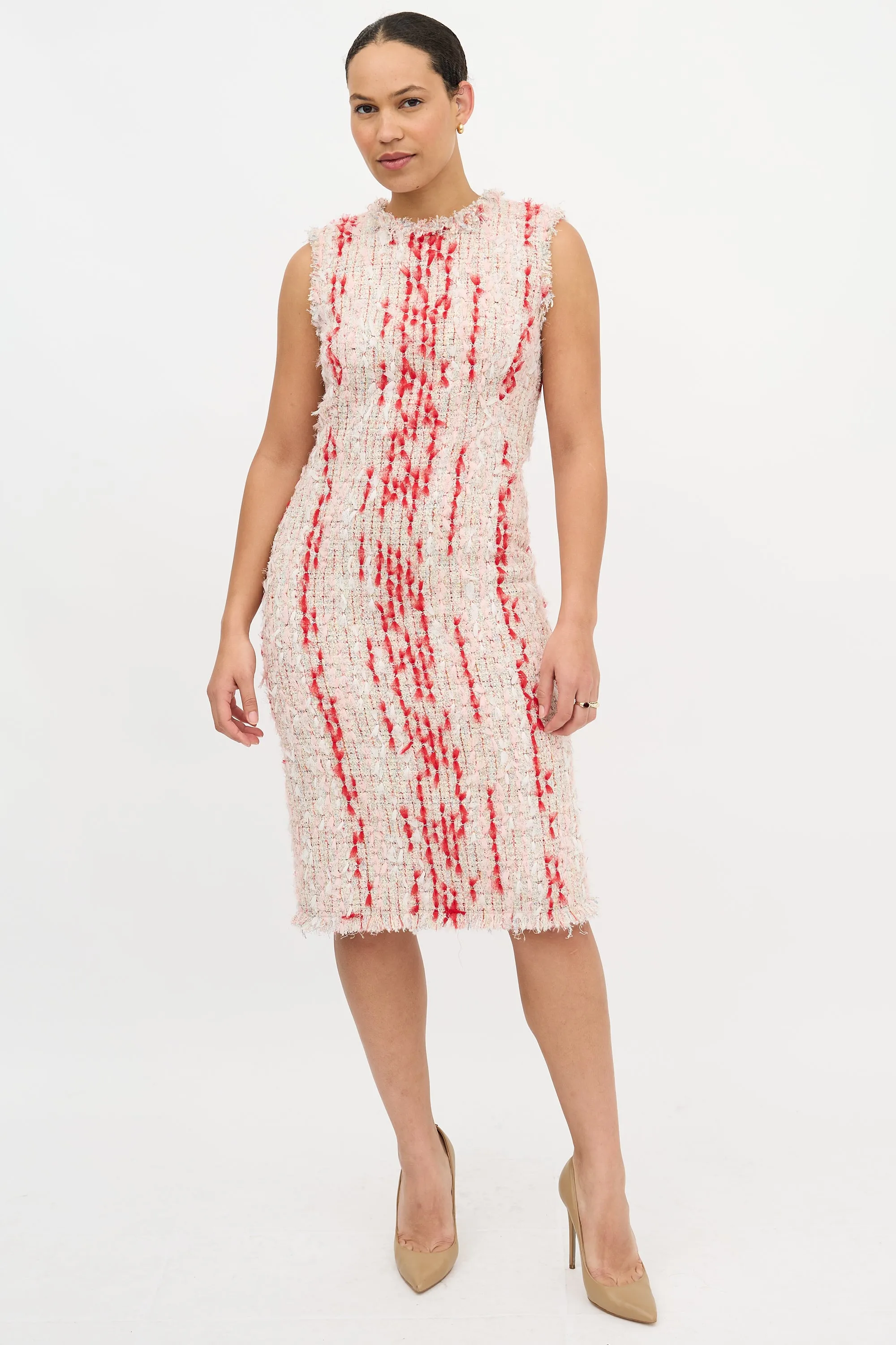 Frayed Tweed Dress sold by VSP Consignment product image thumbnail 2