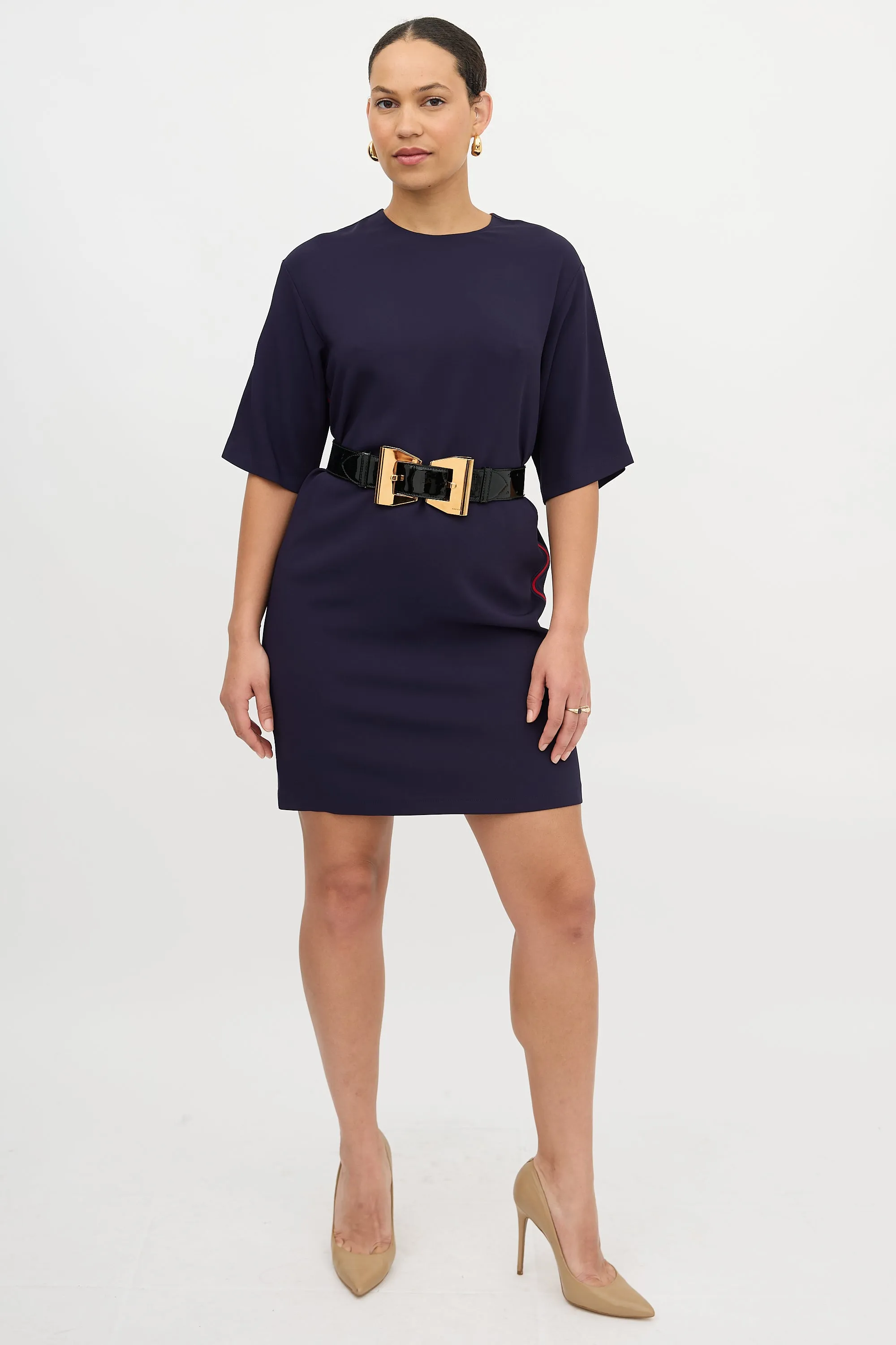 Striped Shift Dress sold by VSP Consignment product image thumbnail 5