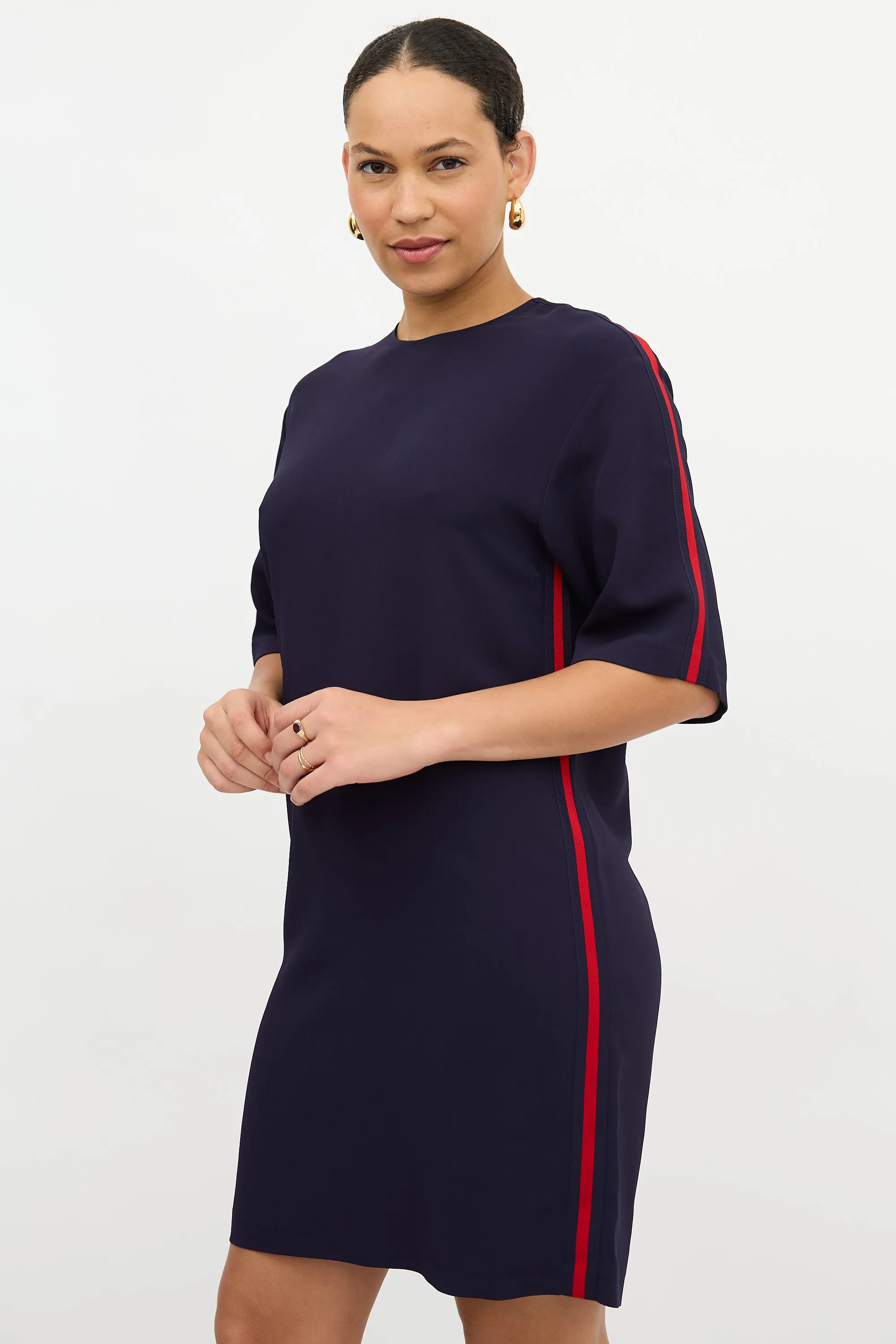 Striped Shift Dress sold by VSP Consignment product image thumbnail 3