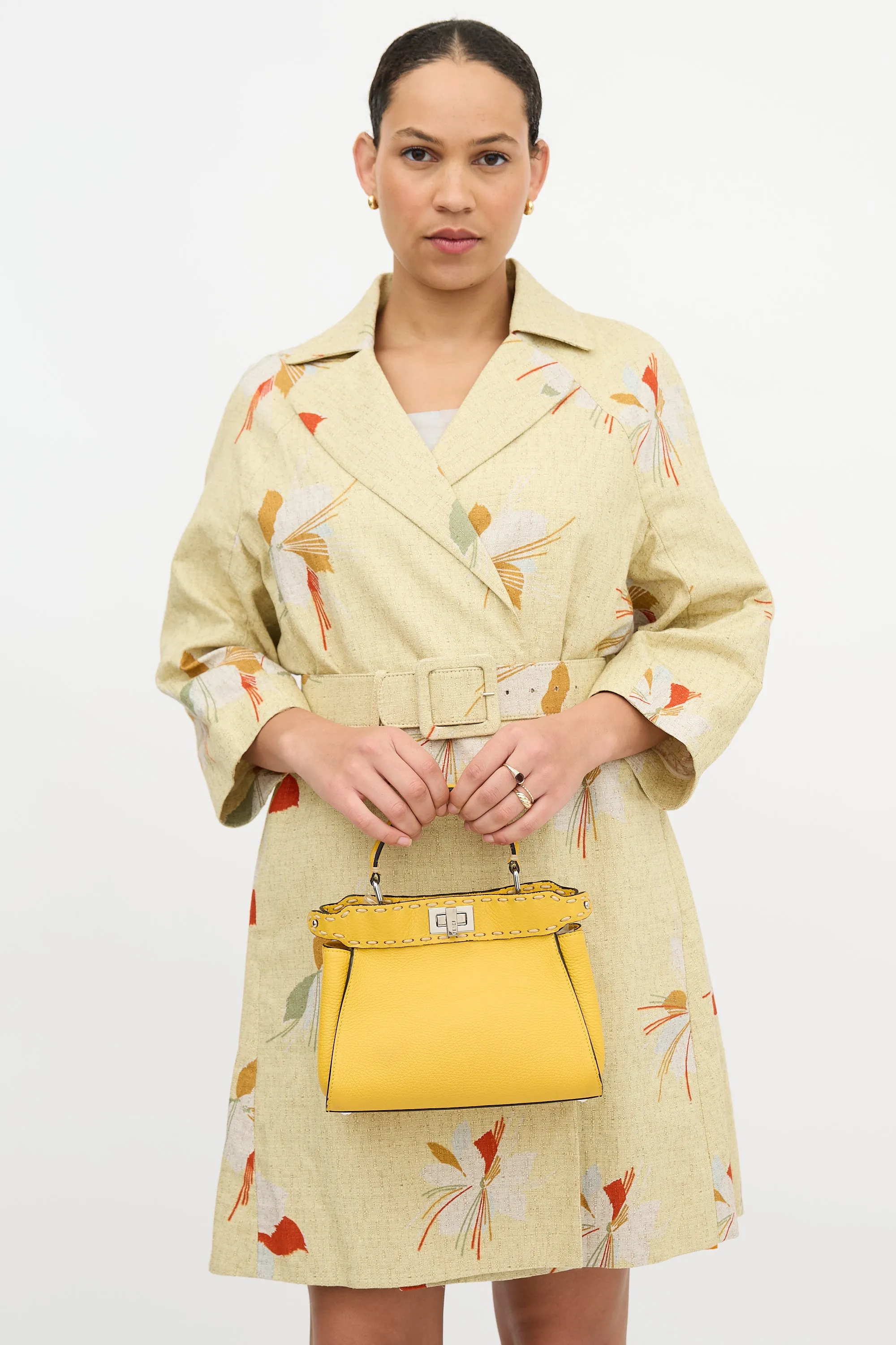 Leather Mini Selleria Peekaboo Bag sold by VSP Consignment product image thumbnail 5