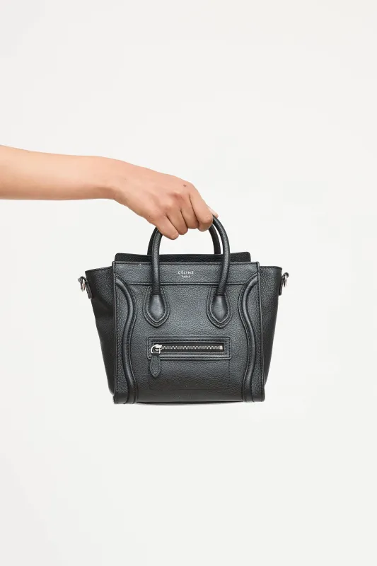 Leather Nano Luggage Tote sold by VSP Consignment