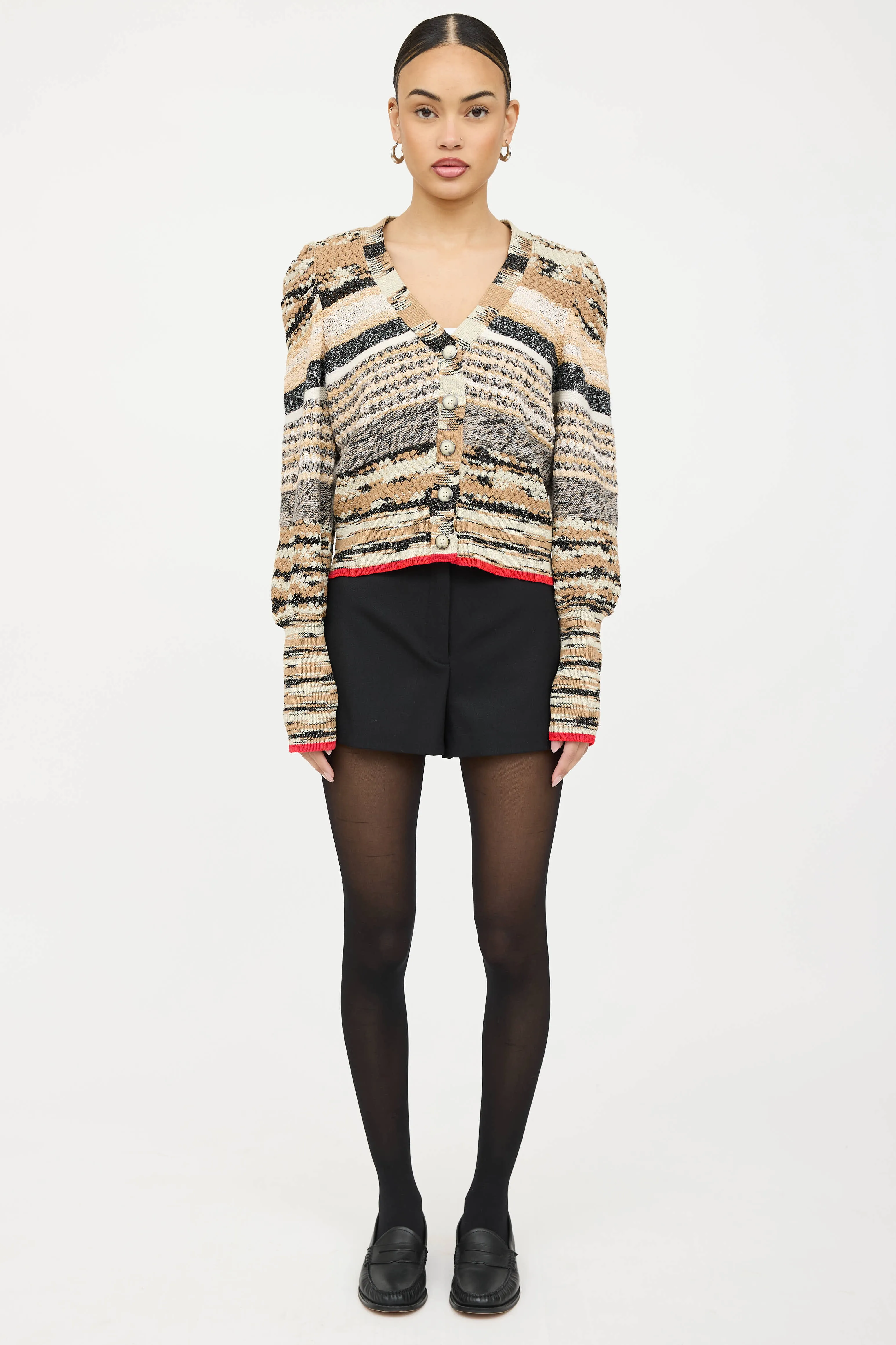 Cecily Marbled Knit Cardigan sold by VSP Consignment product image thumbnail 3