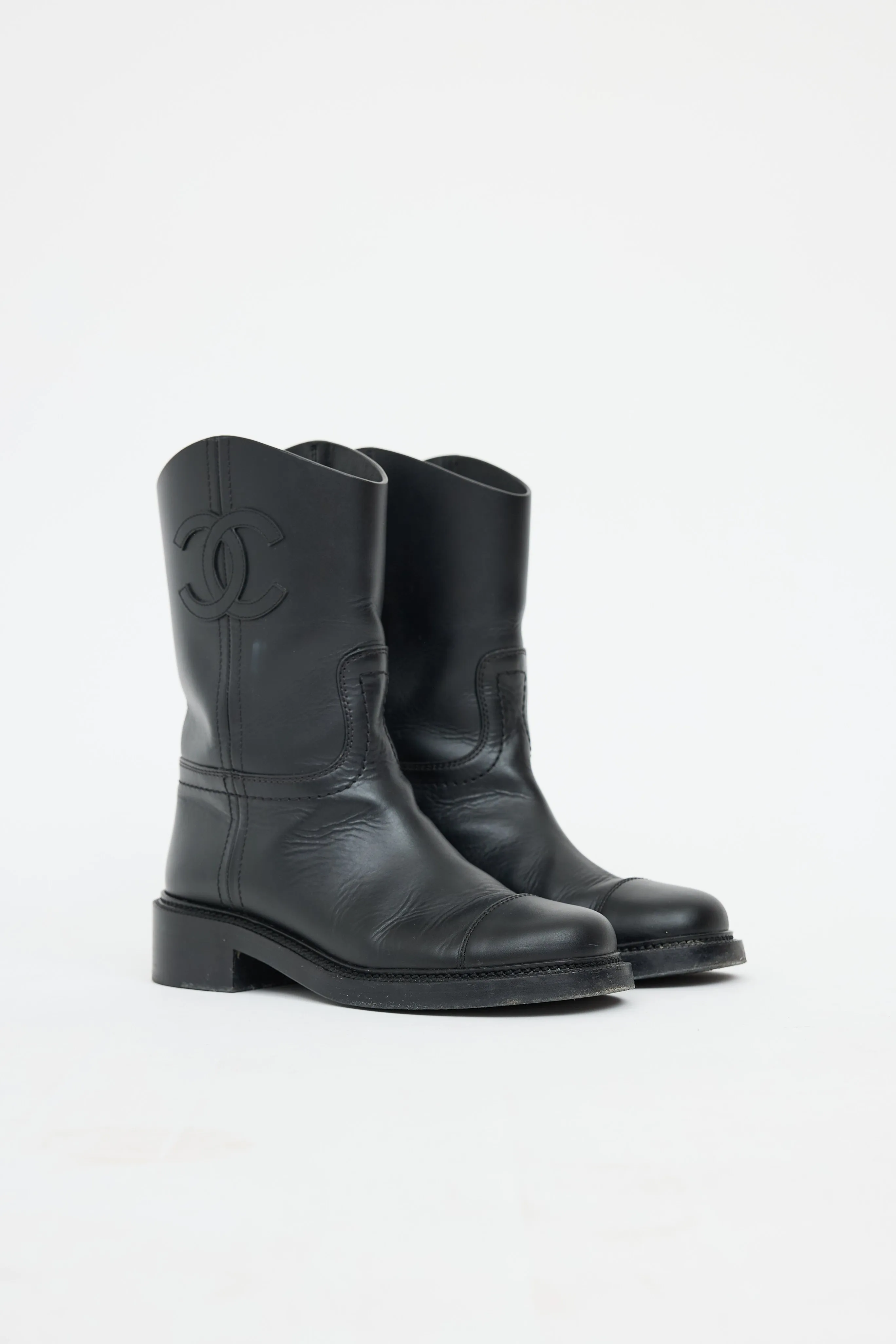 CC Mid Moto Boot sold by VSP Consignment product image thumbnail 2