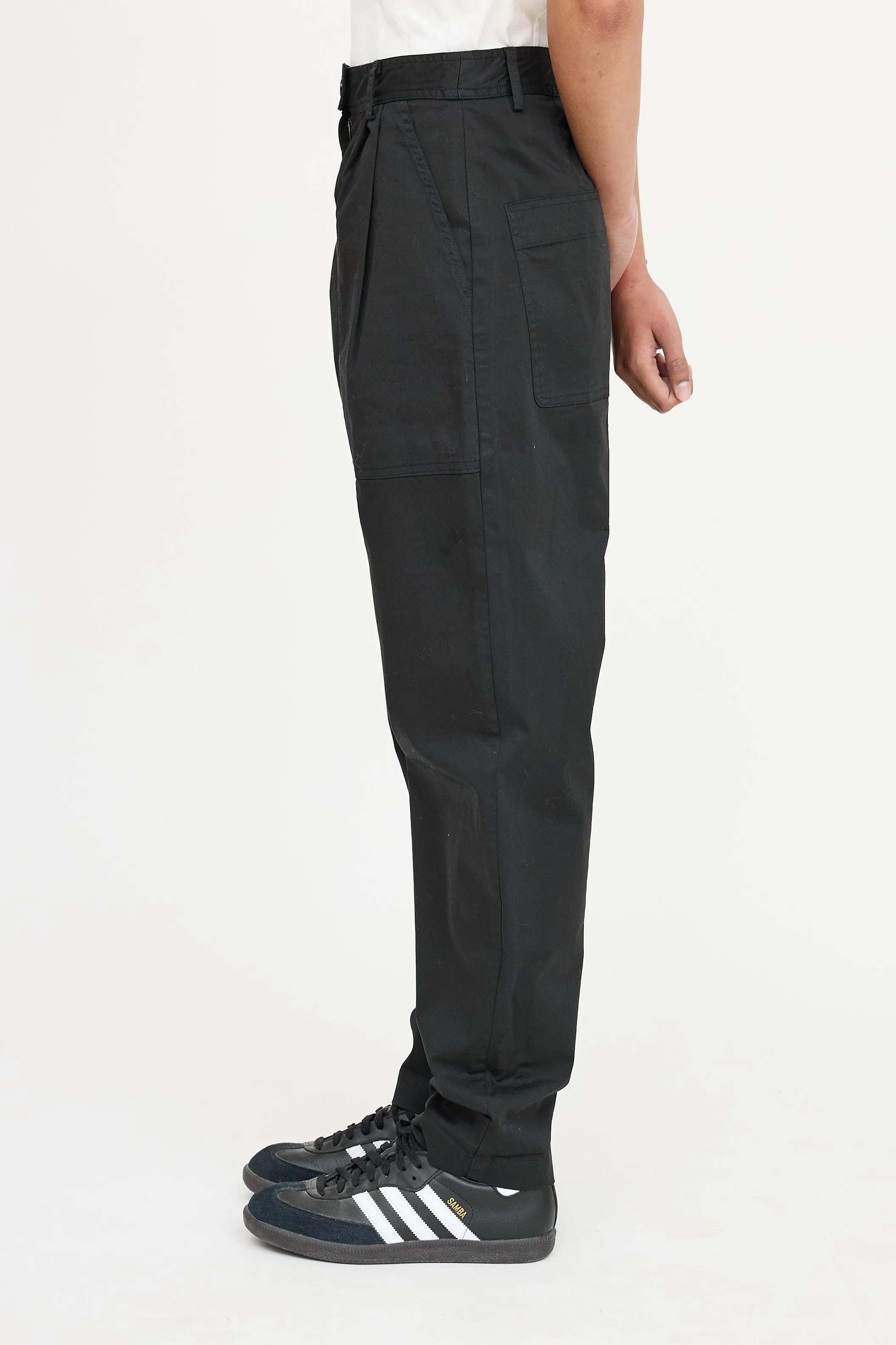 Pleated Tapered Pants sold by VSP Consignment product image thumbnail 3