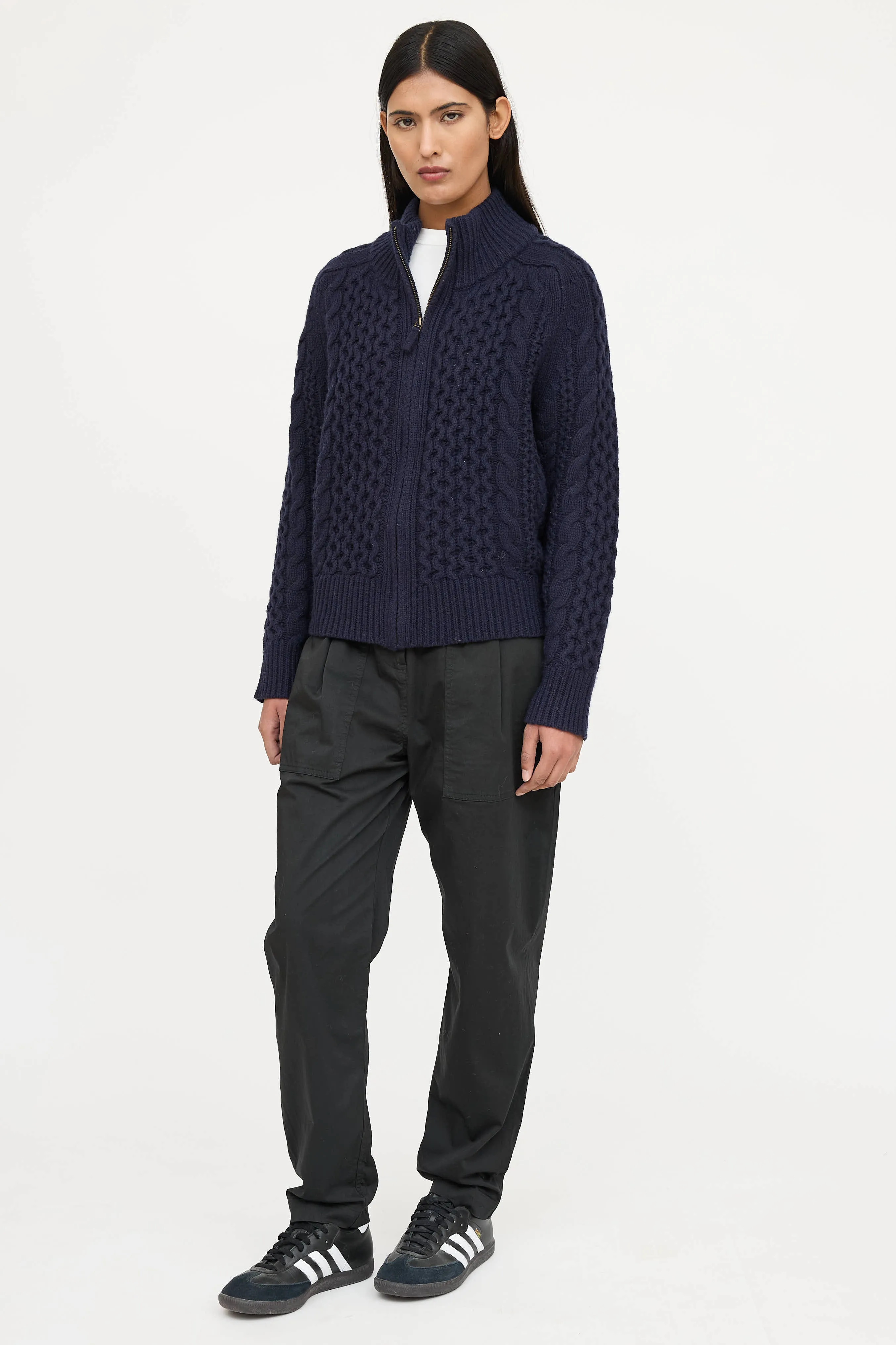 Pleated Tapered Pants sold by VSP Consignment product image thumbnail 5