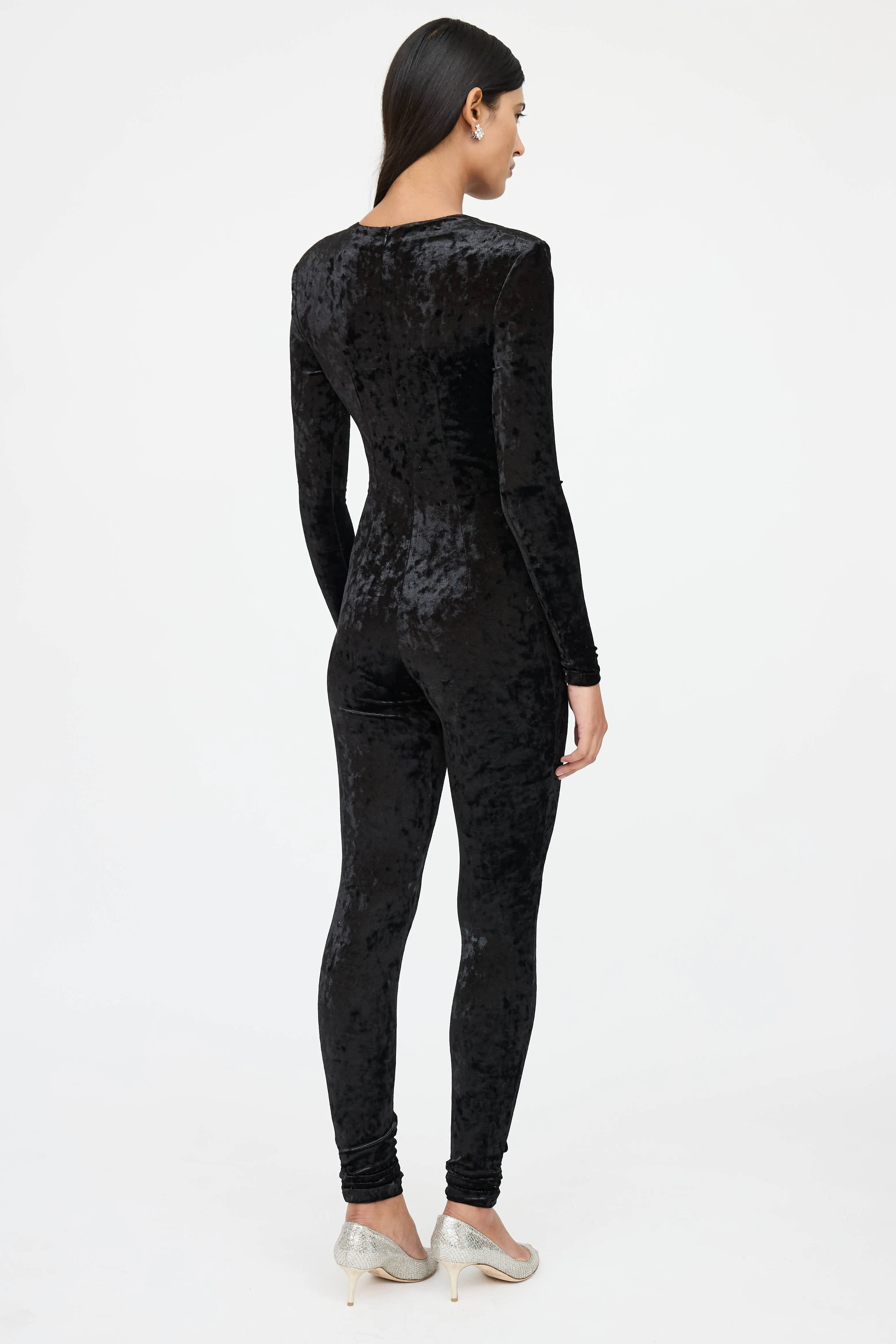 Rhodes Velvet Jumpsuit sold by VSP Consignment product image thumbnail 5