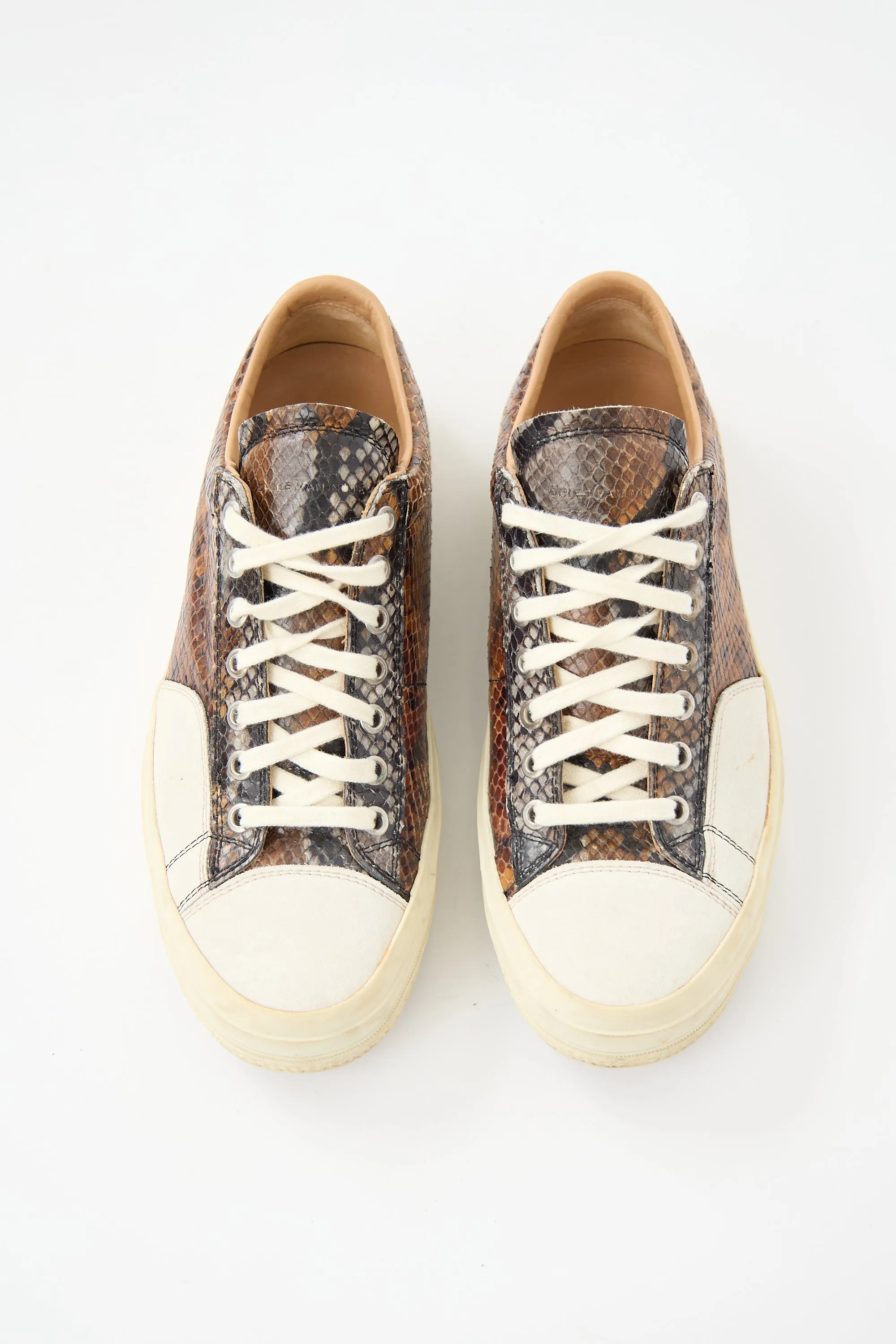 Embossed Leather Printed Sneaker sold by VSP Consignment product image thumbnail 2