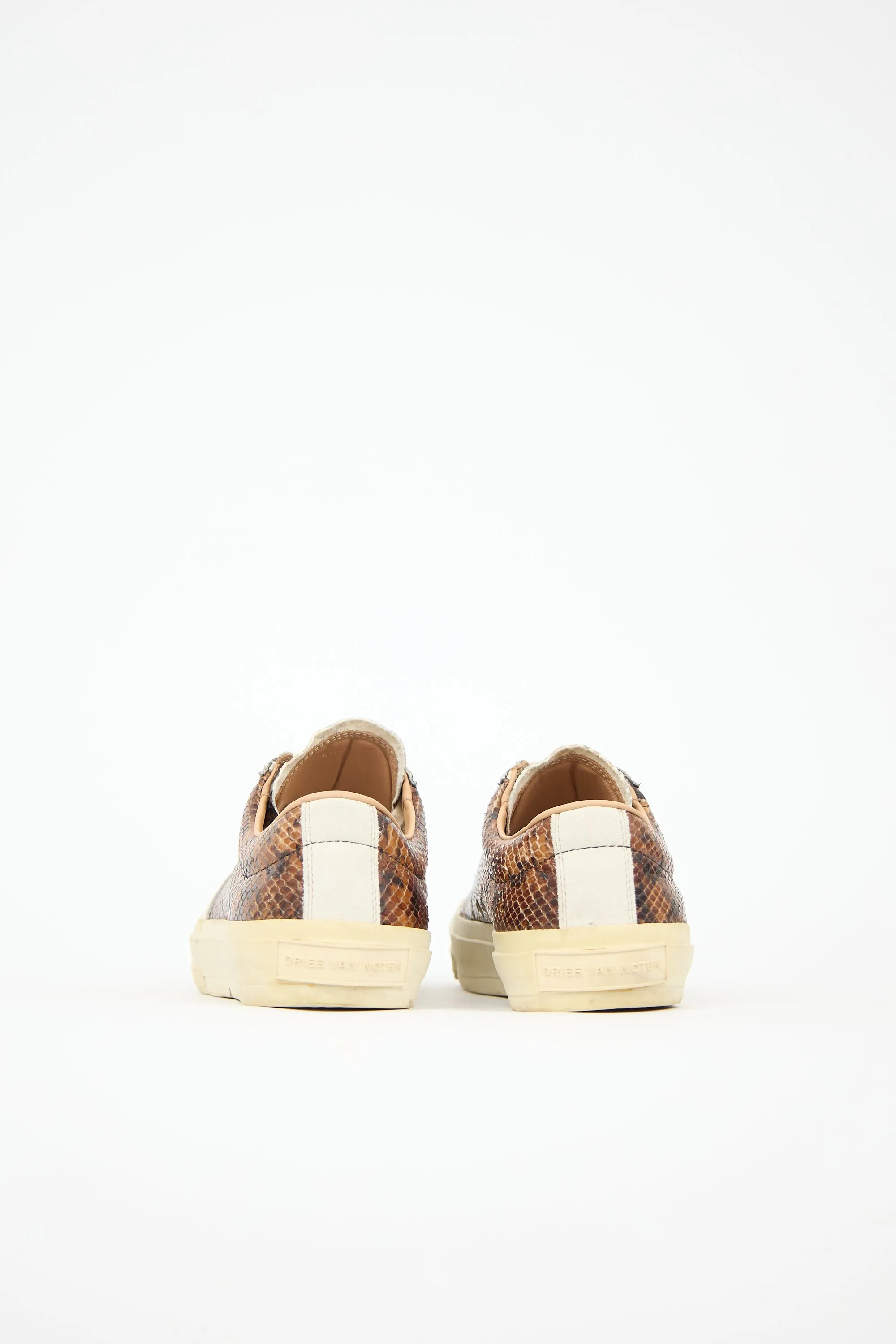 Embossed Leather Printed Sneaker sold by VSP Consignment product image thumbnail 4