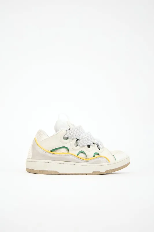 Suede Curb Sneaker sold by VSP Consignment