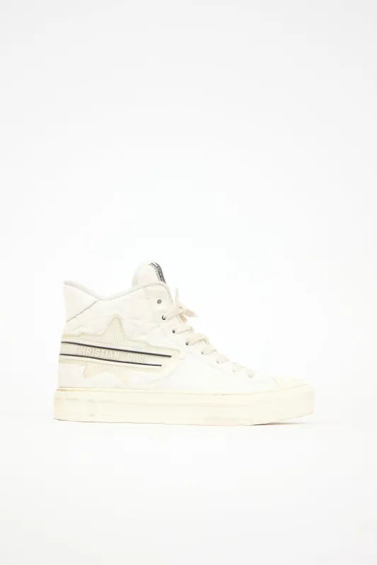Leather Walk'N'Dior Star Sneaker sold by VSP Consignment