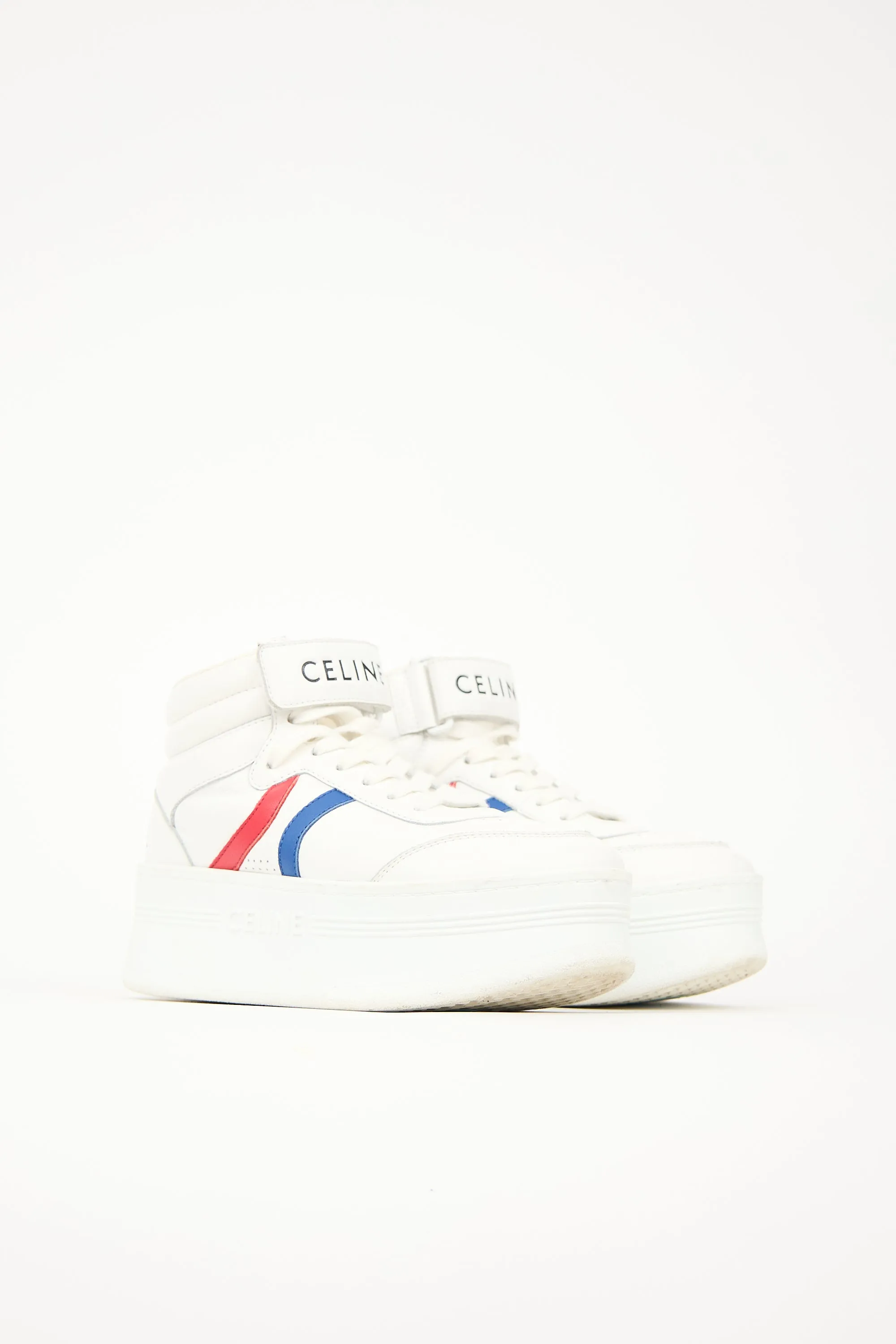 Leather Mid Block Sneaker sold by VSP Consignment product image thumbnail 2