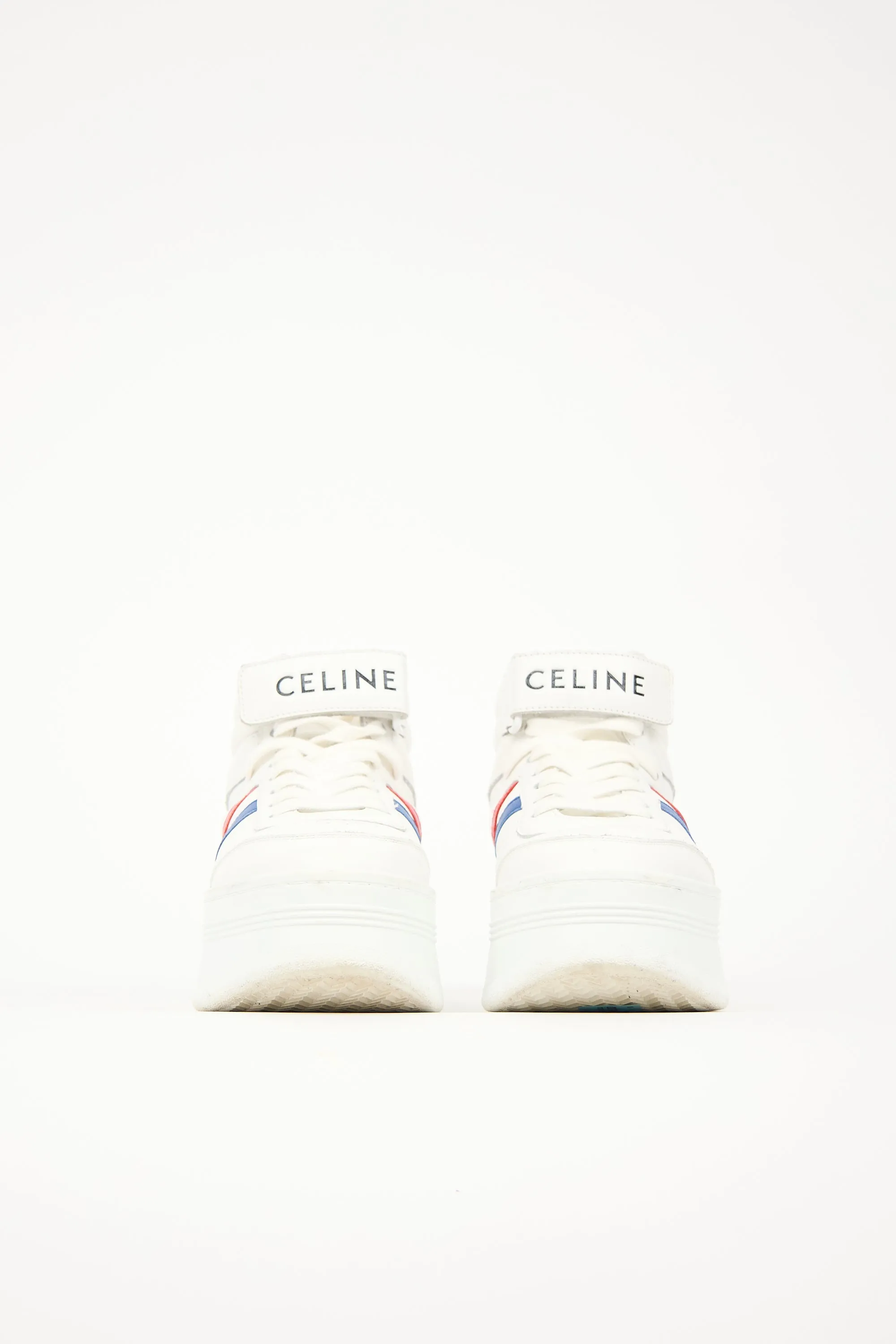 Leather Mid Block Sneaker sold by VSP Consignment product image thumbnail 3