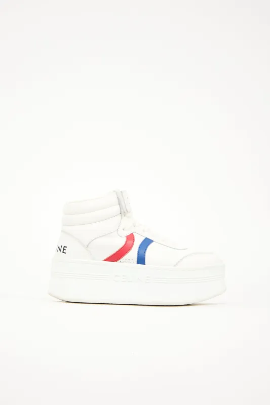 Leather Mid Block Sneaker sold by VSP Consignment