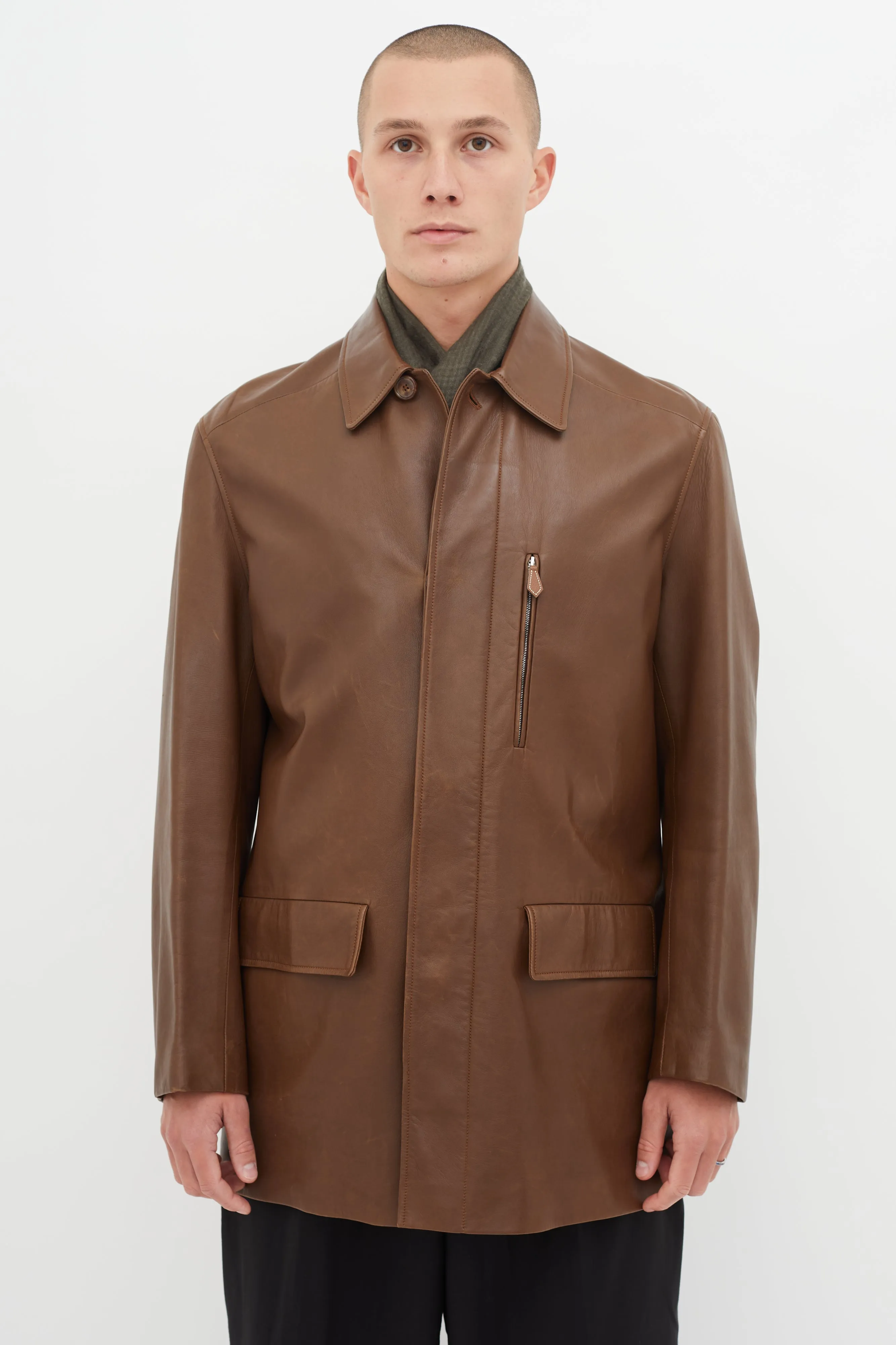 Leather Jacket sold by VSP Consignment product image thumbnail 2