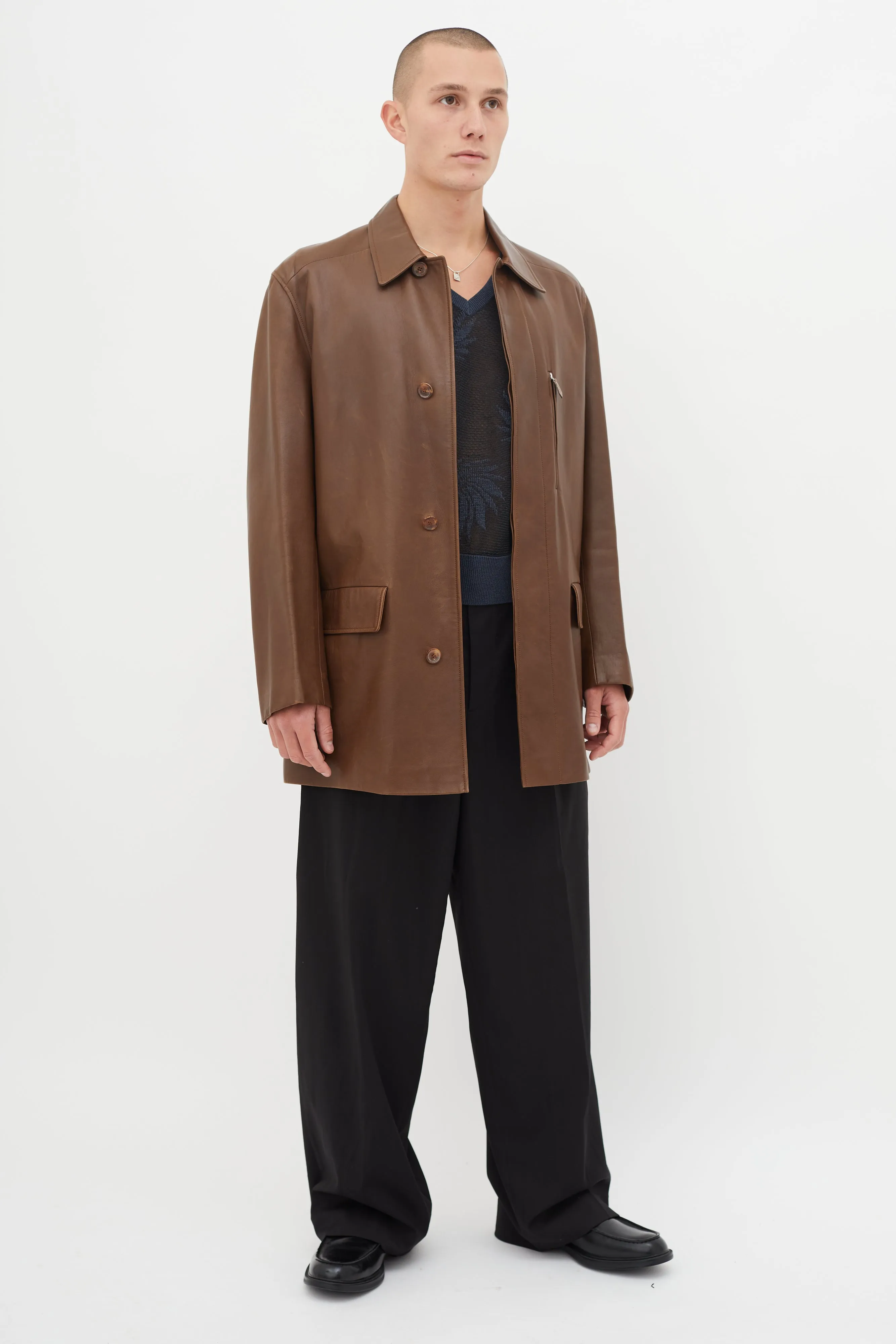 Leather Jacket sold by VSP Consignment product image thumbnail 3