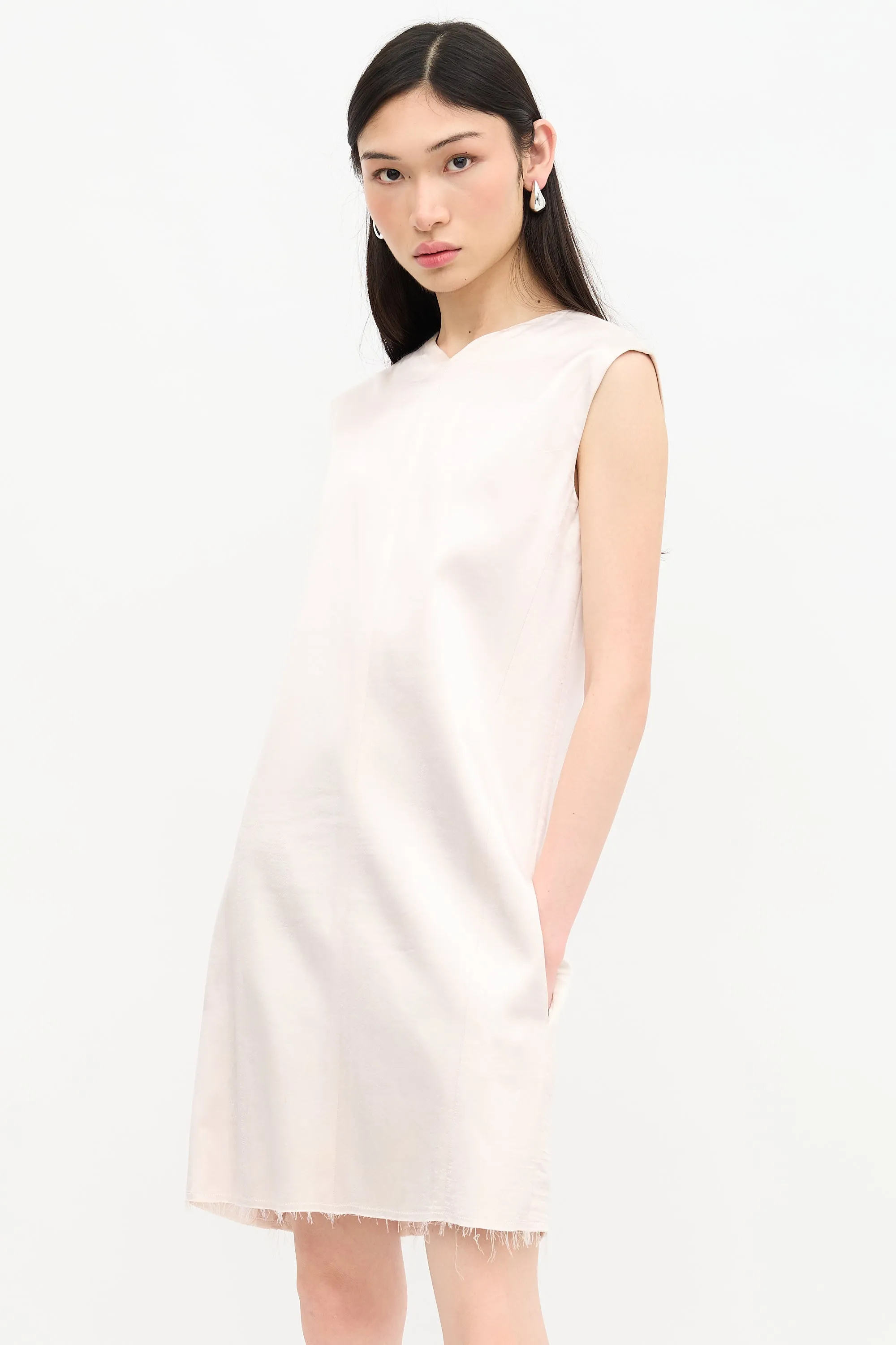 2013 Satin Shift Dress sold by VSP Consignment product image thumbnail 5