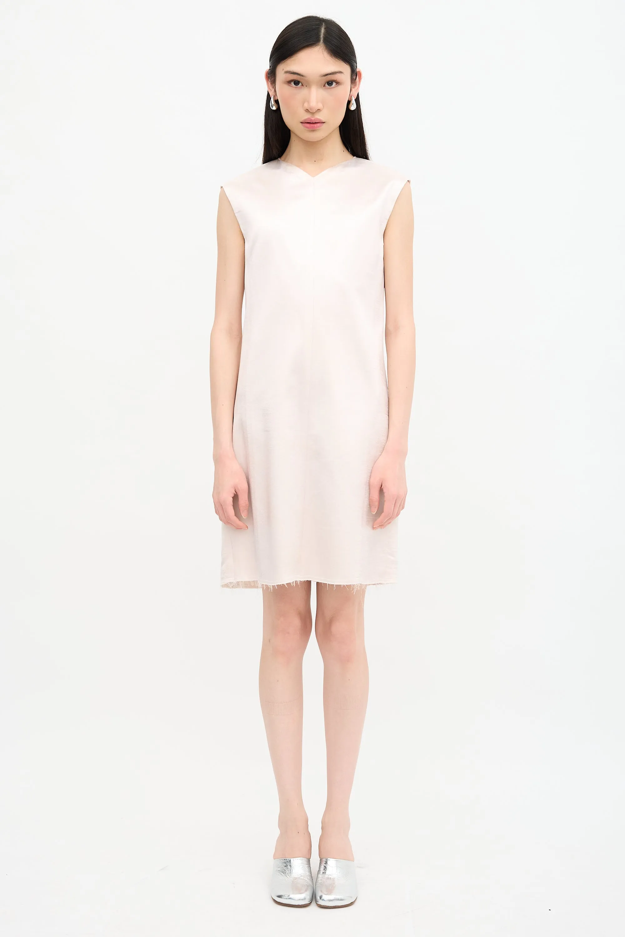 2013 Satin Shift Dress sold by VSP Consignment product image thumbnail 4
