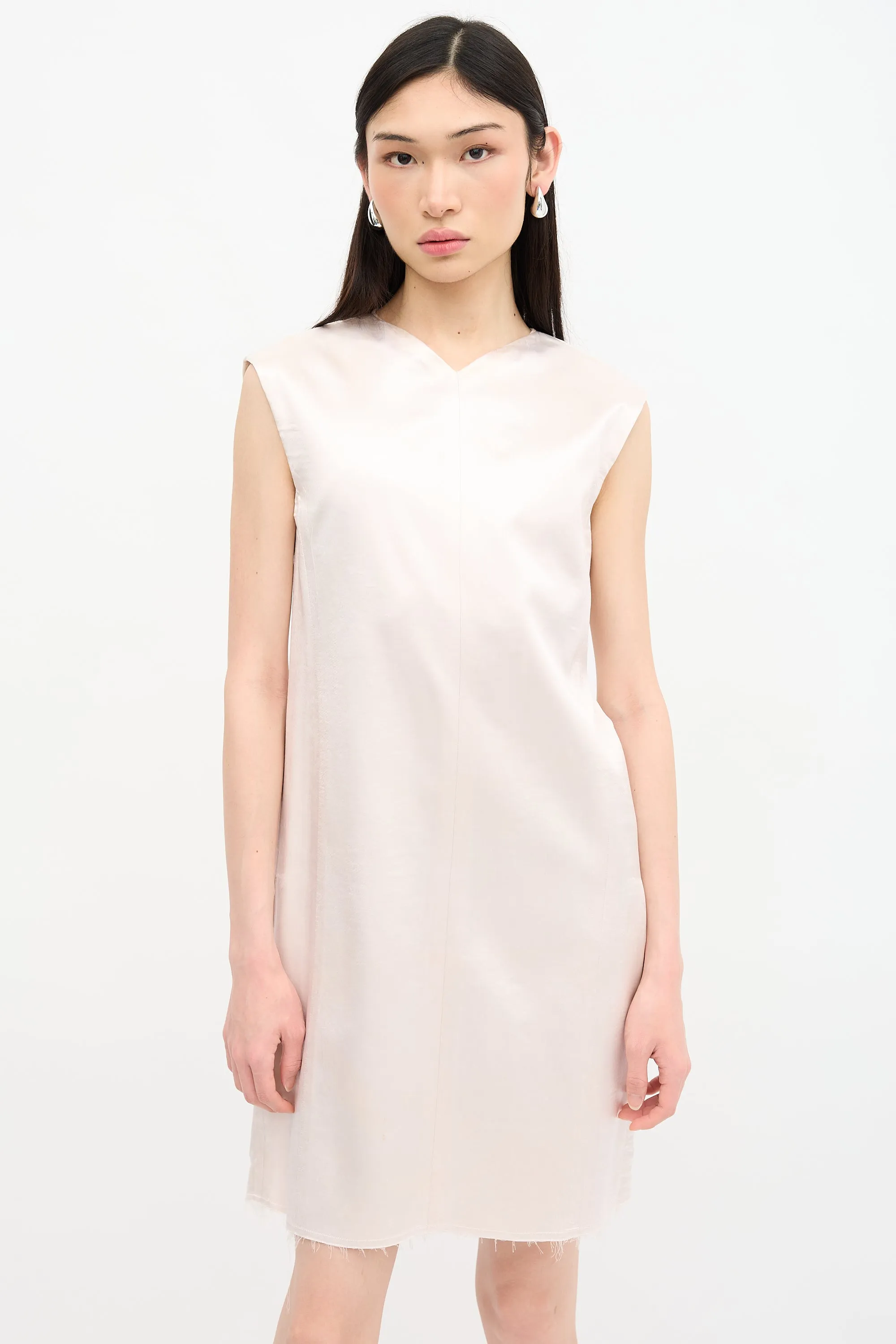 2013 Satin Shift Dress sold by VSP Consignment product image thumbnail 2