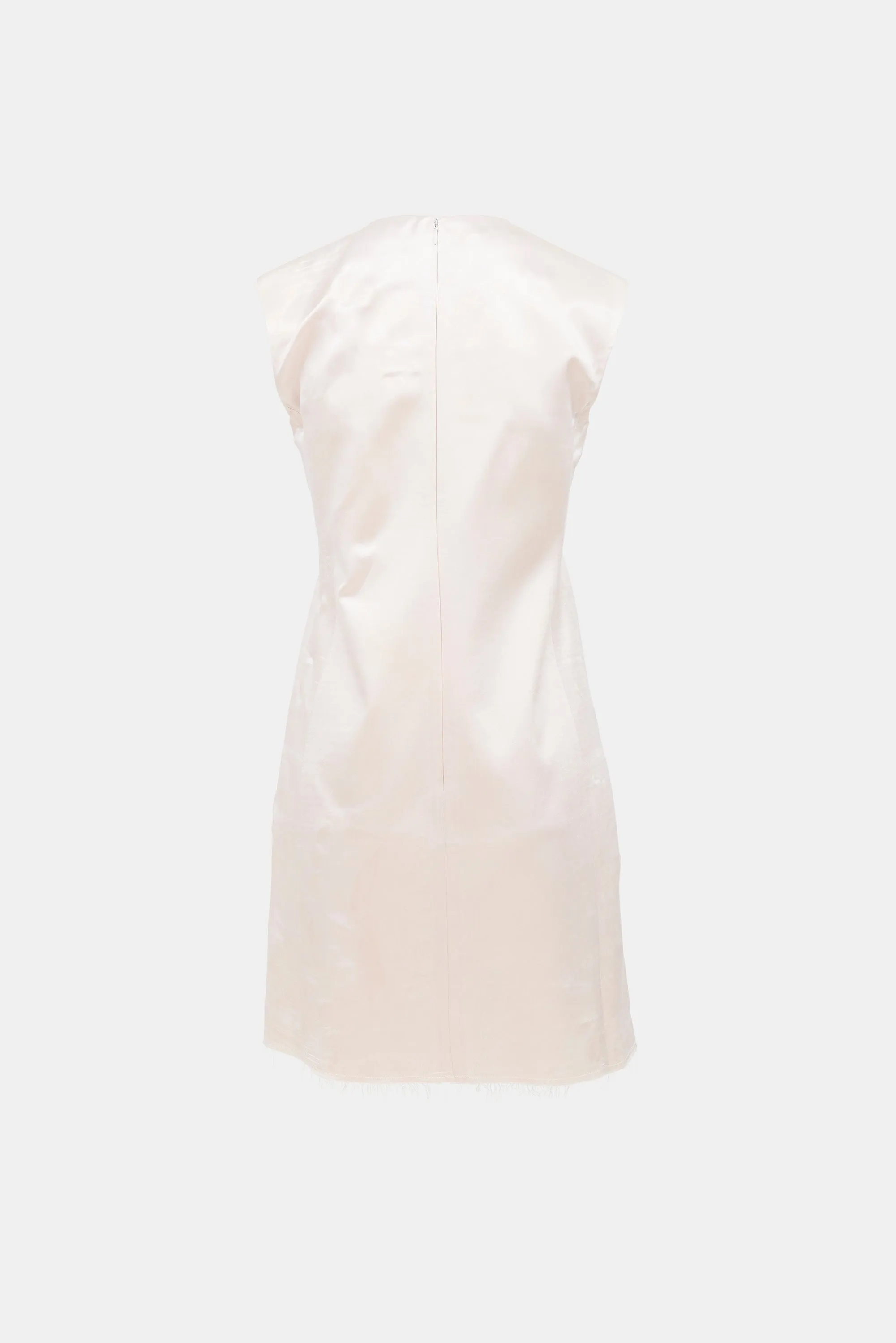 2013 Satin Shift Dress sold by VSP Consignment product image thumbnail 3