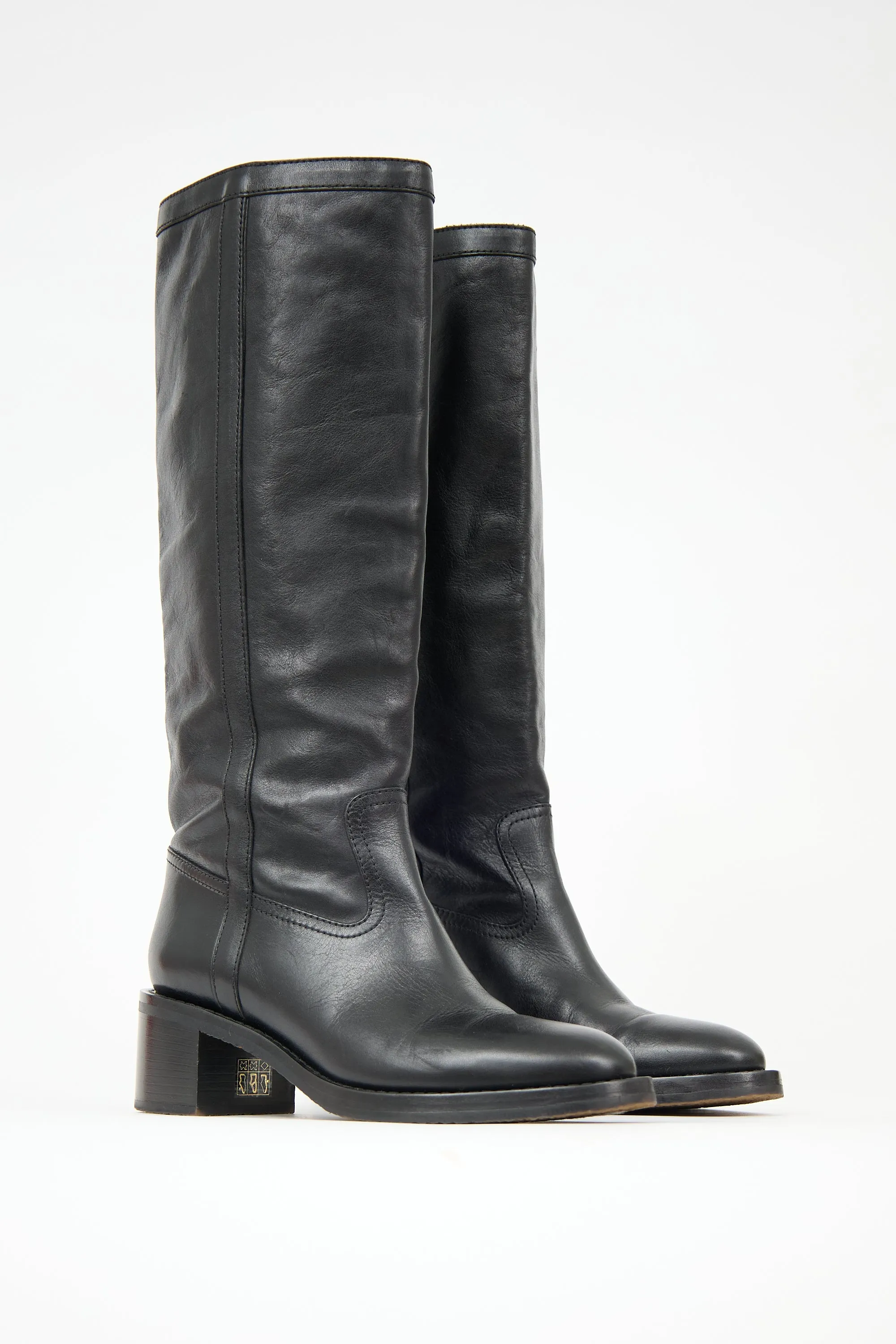 Leather Folco Boot sold by VSP Consignment product image thumbnail 2