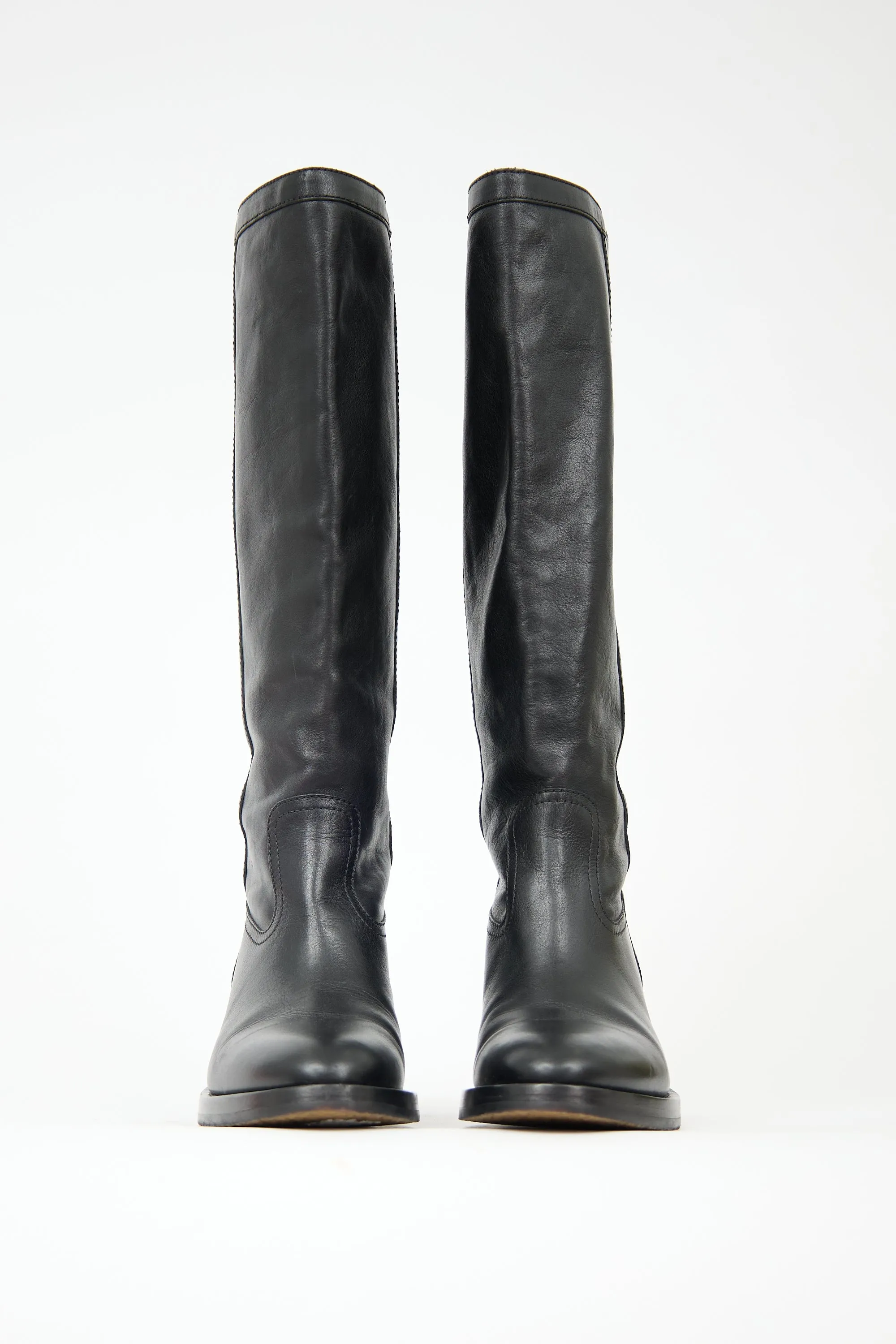 Leather Folco Boot sold by VSP Consignment product image thumbnail 3